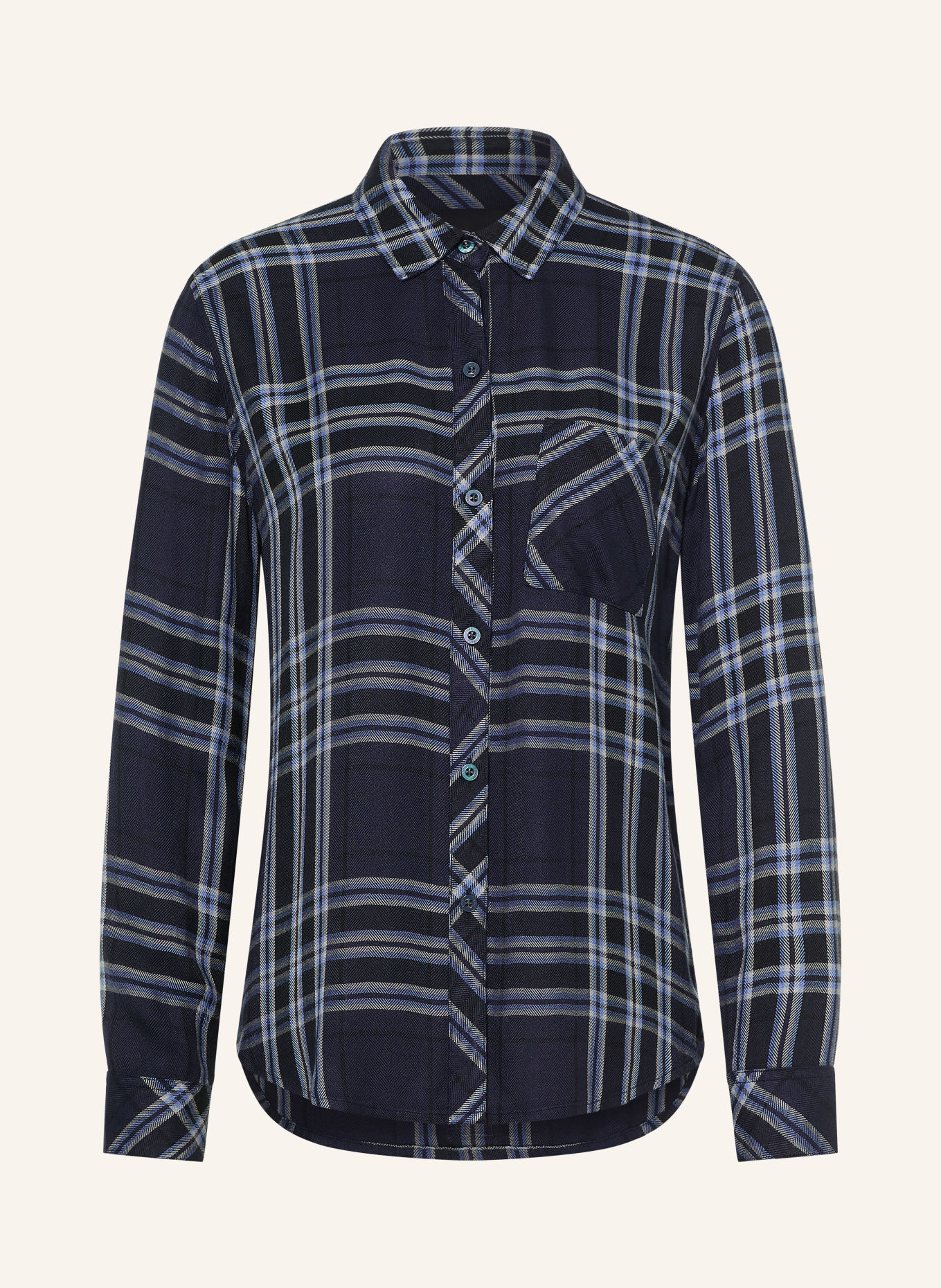 Rails Chemisier: BLEU FONCÉ / BEIGE / BLEU CLAIR