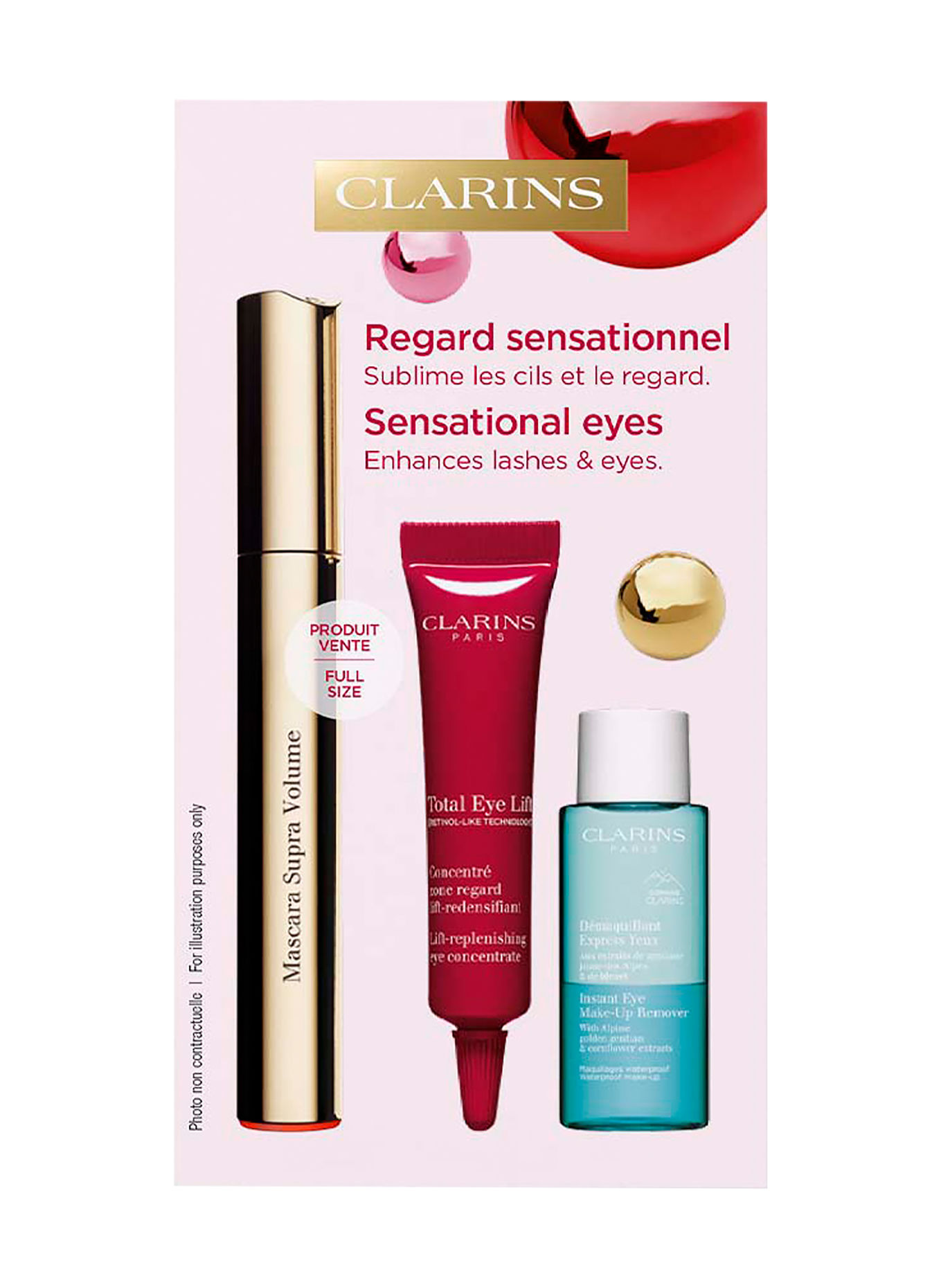 CLARINS MASCARA SUPRA VOLUME-SET
