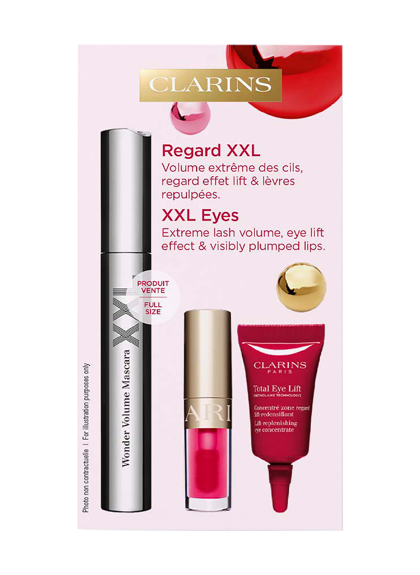 CLARINS XXL WONDER VOLUME MASCARA HOLIDAY SEASON