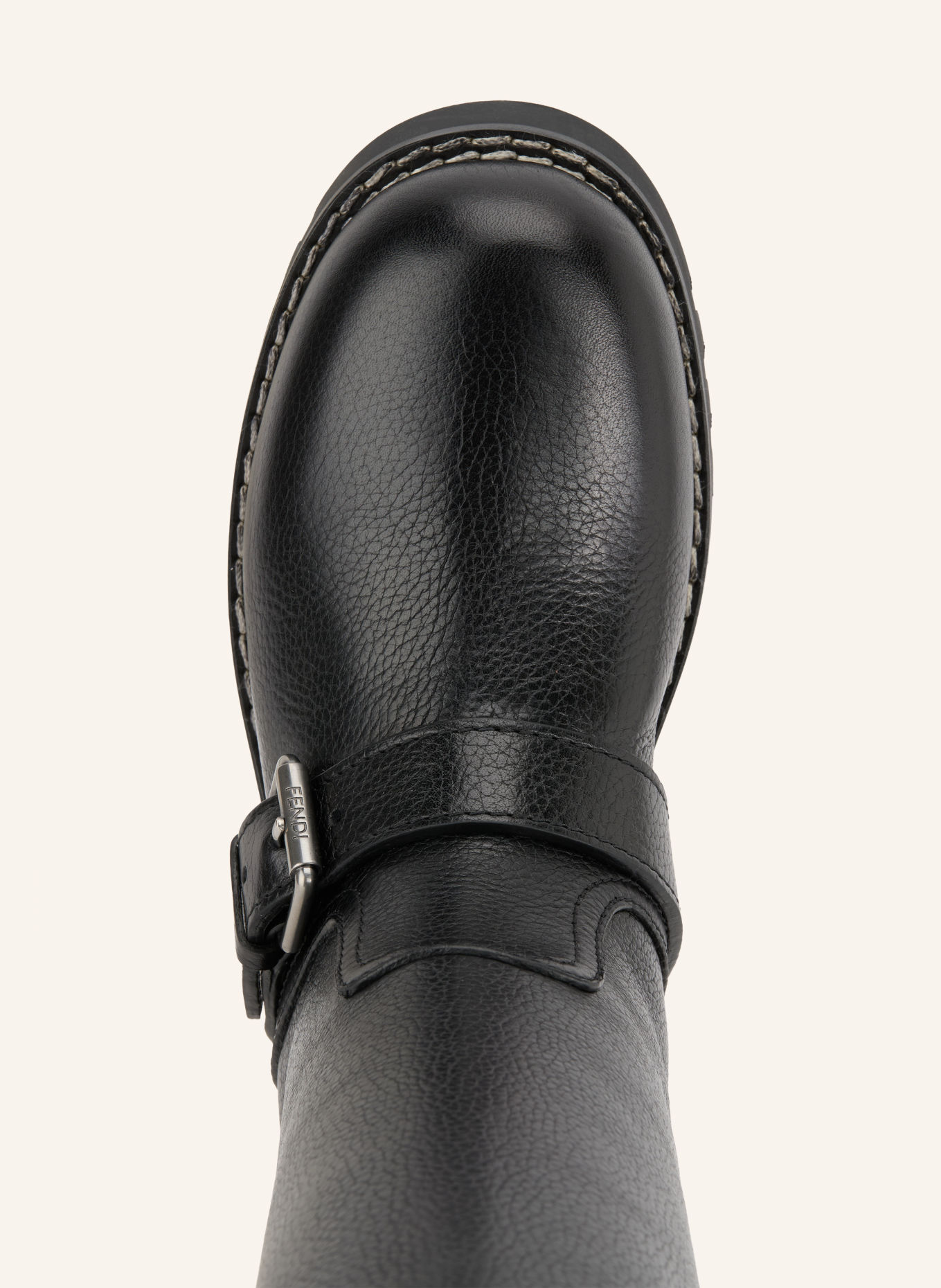 FENDI Biker Boots: SCHWARZ