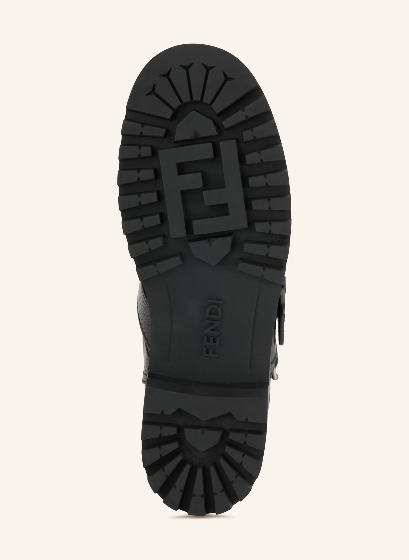 FENDI Biker Boots: SCHWARZ