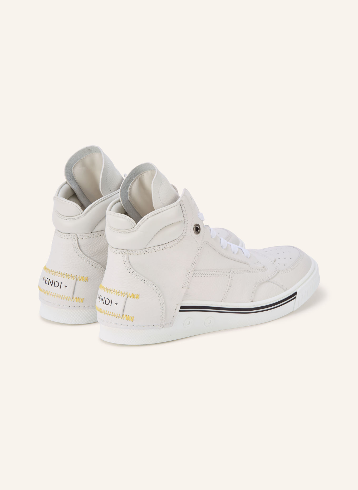 FENDI High-top-sneakers: ECRU