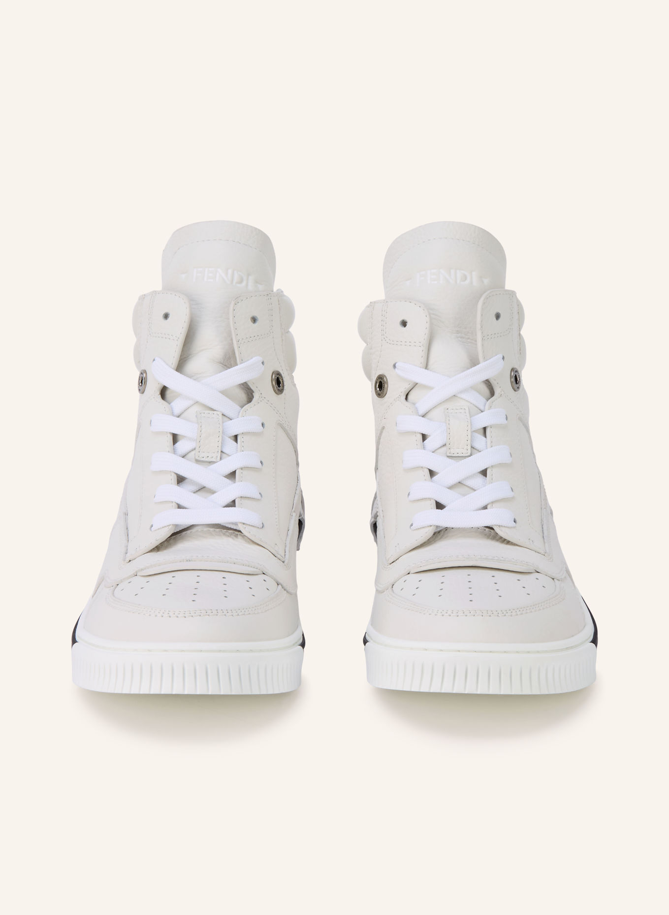 FENDI High-top-sneakers: ECRU