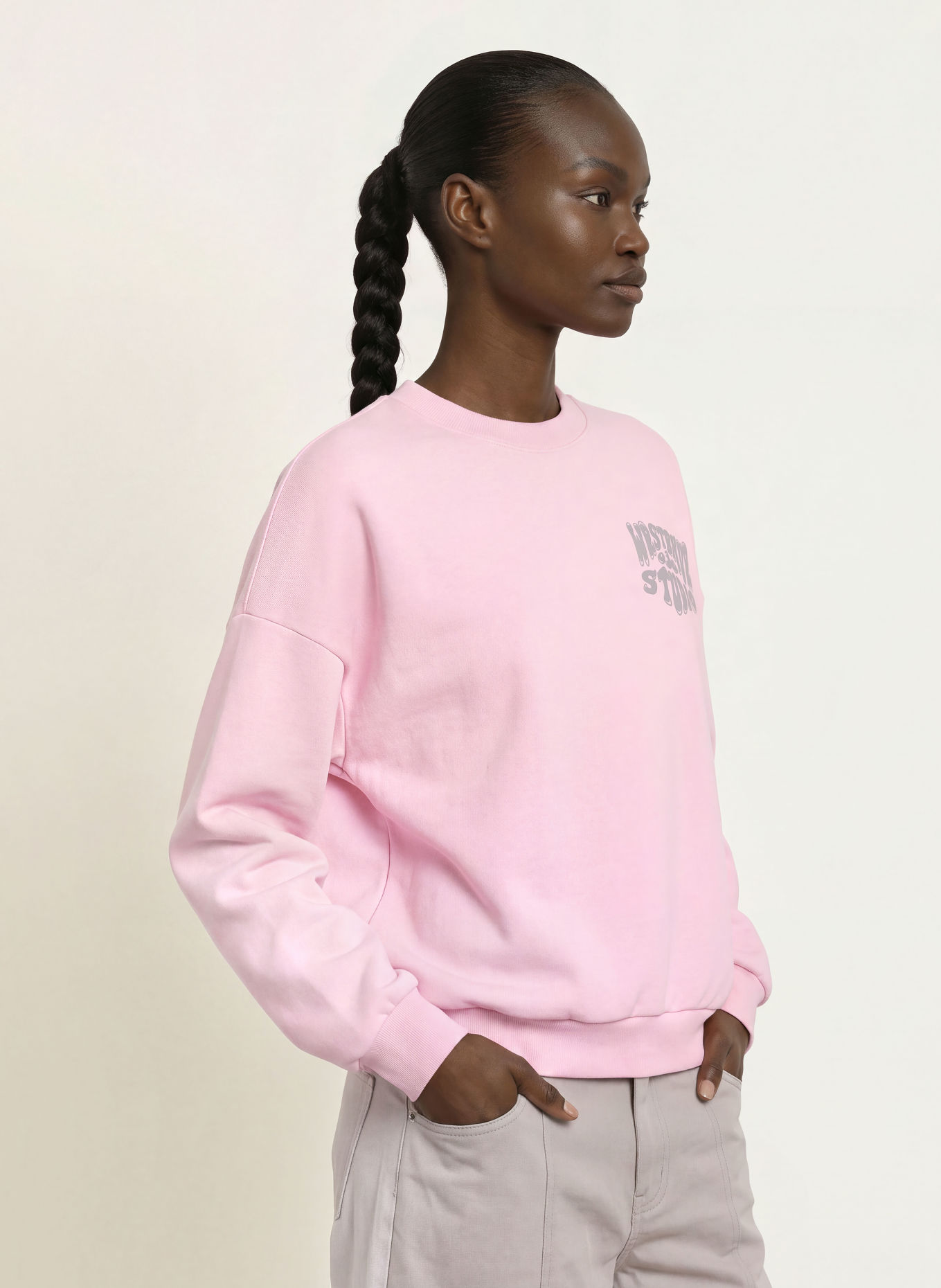 WRSTBHVR Sweatshirt FLYNN V2: ROSA