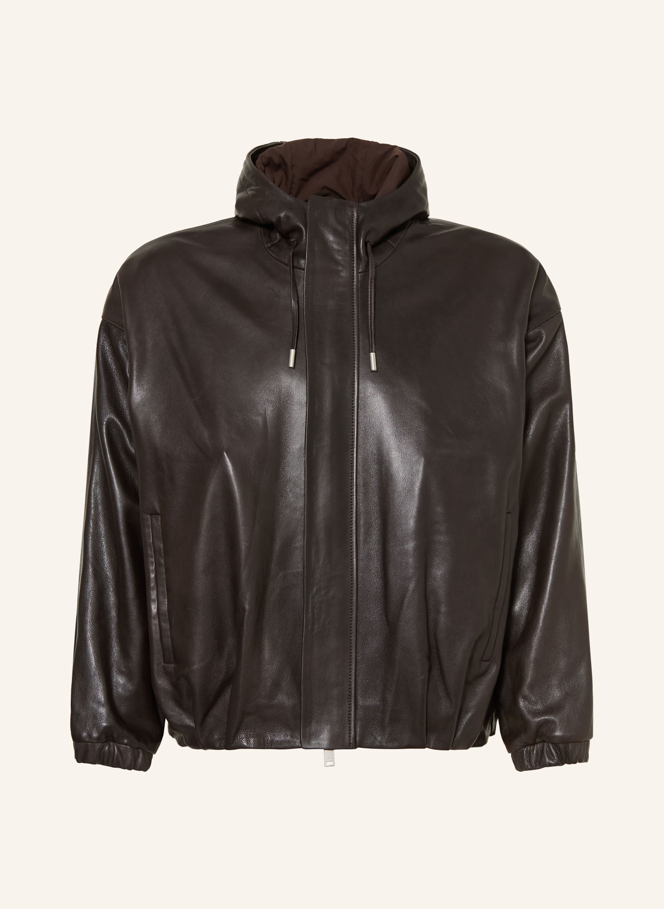 ARMA Lederblouson LARK: DUNKELBRAUN