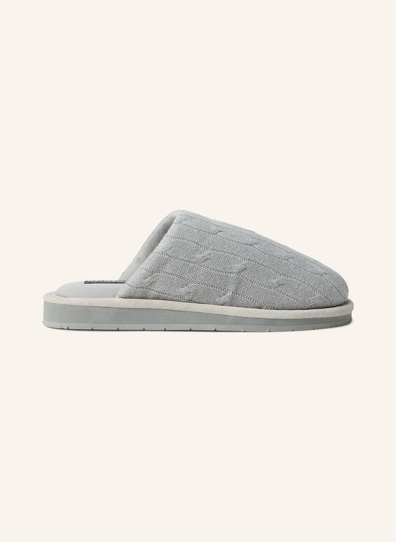 POLO RALPH LAUREN CAREY SCUFF Slippers: GRAY