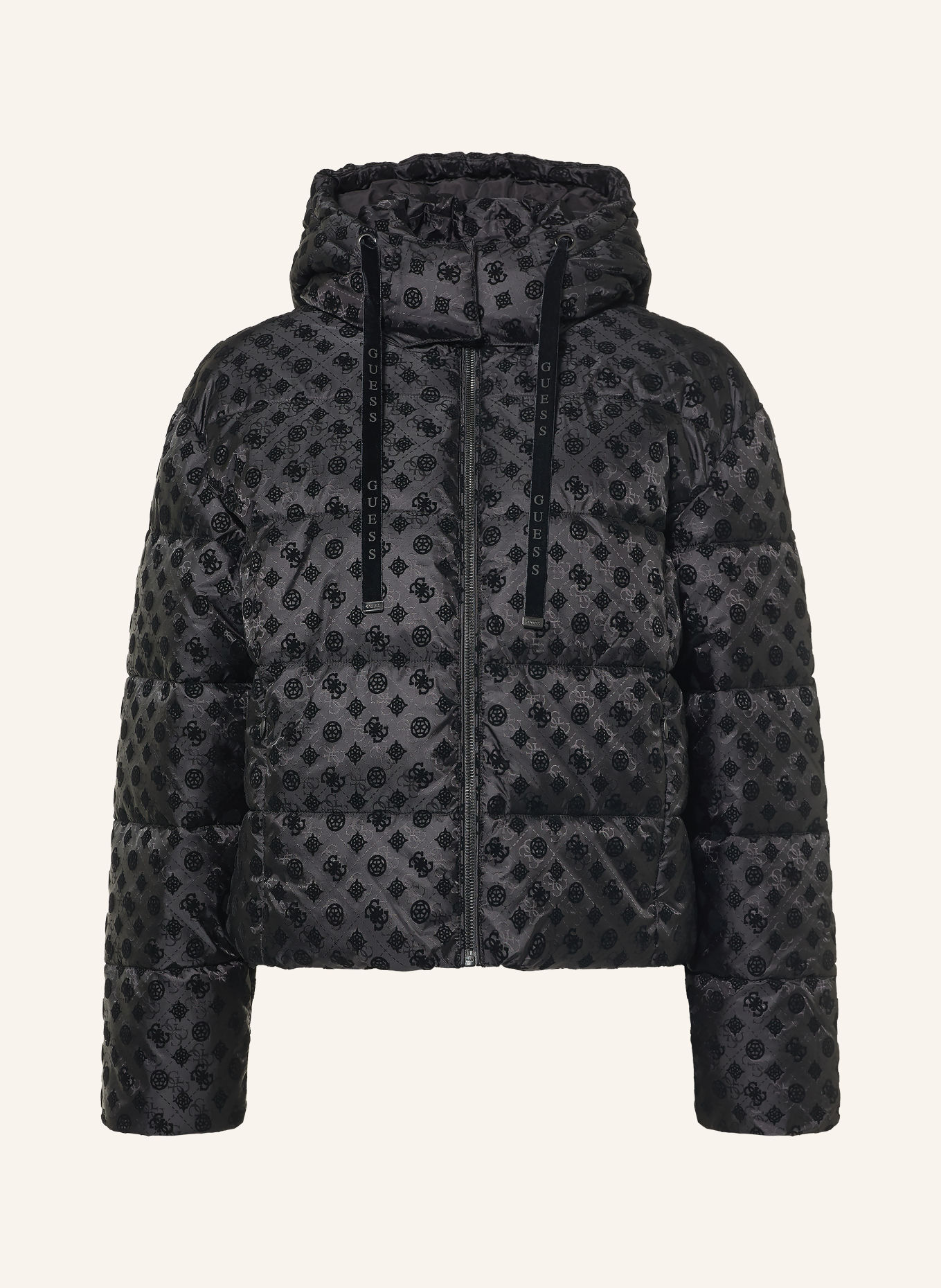 GUESS Quilted jacket NEW DAISY: BLACK