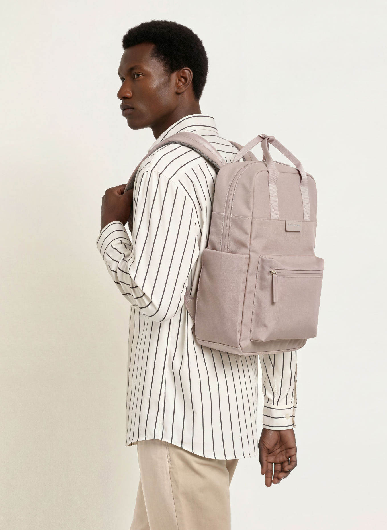 KAPTEN & SON BERGEN PRO Backpack: LIGHT PINK
