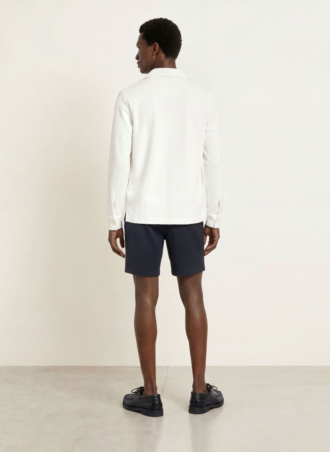 REISS Koszula z tkaniny piqué VENTO o kroju Regular Fit: BIAŁY