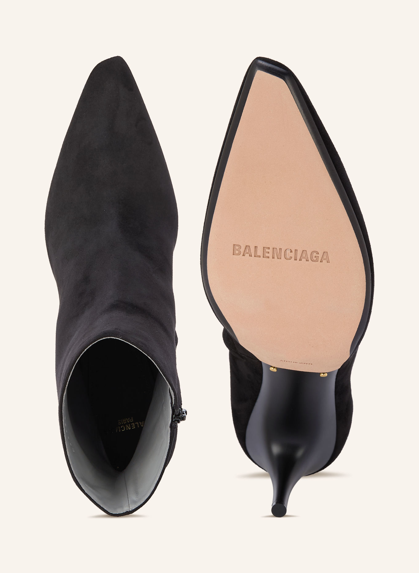 BALENCIAGA Botki: CZARNY