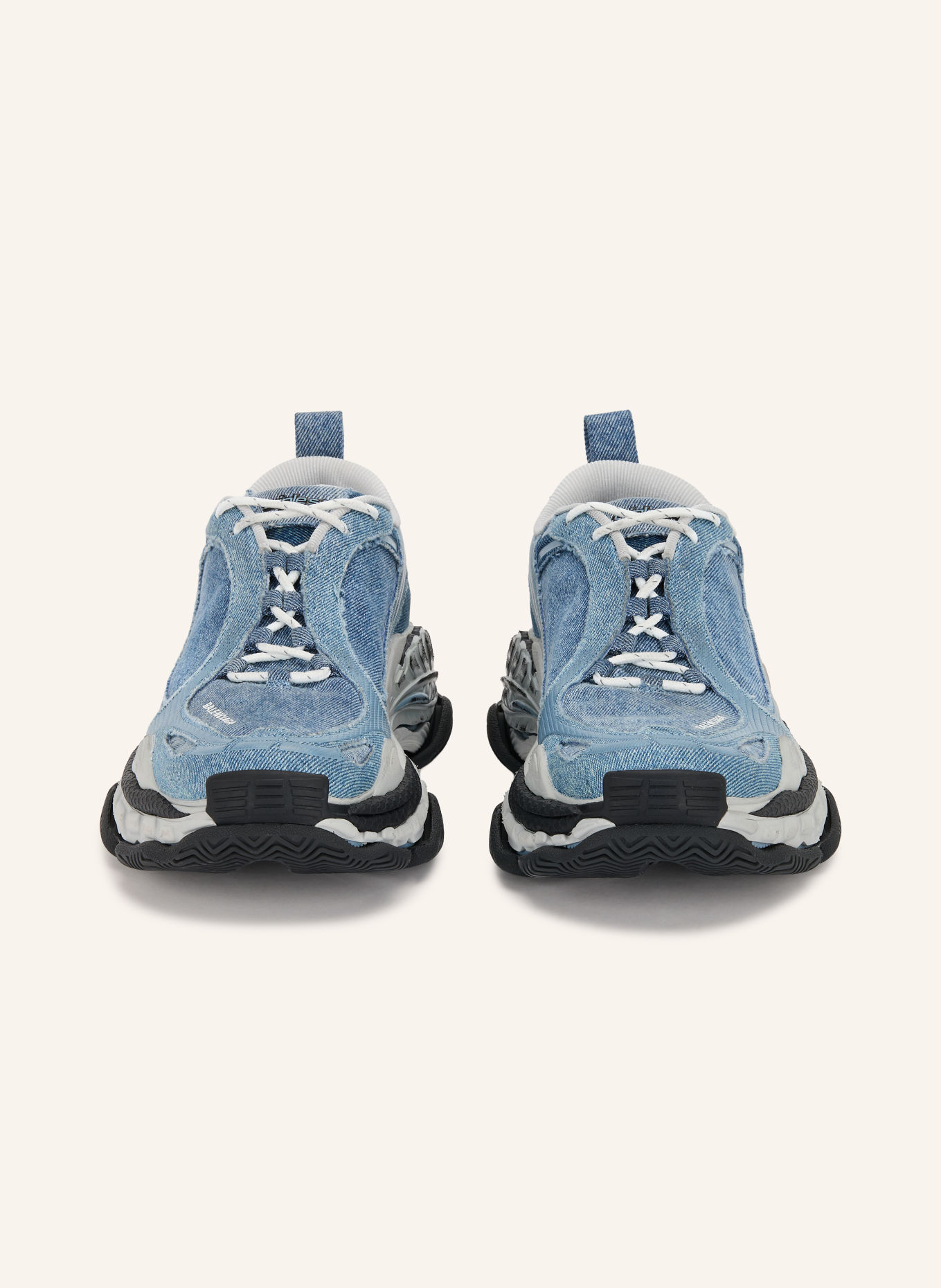BALENCIAGA Sneakers TRIPLE S.2: BLEU / BLEU CLAIR / BLANC