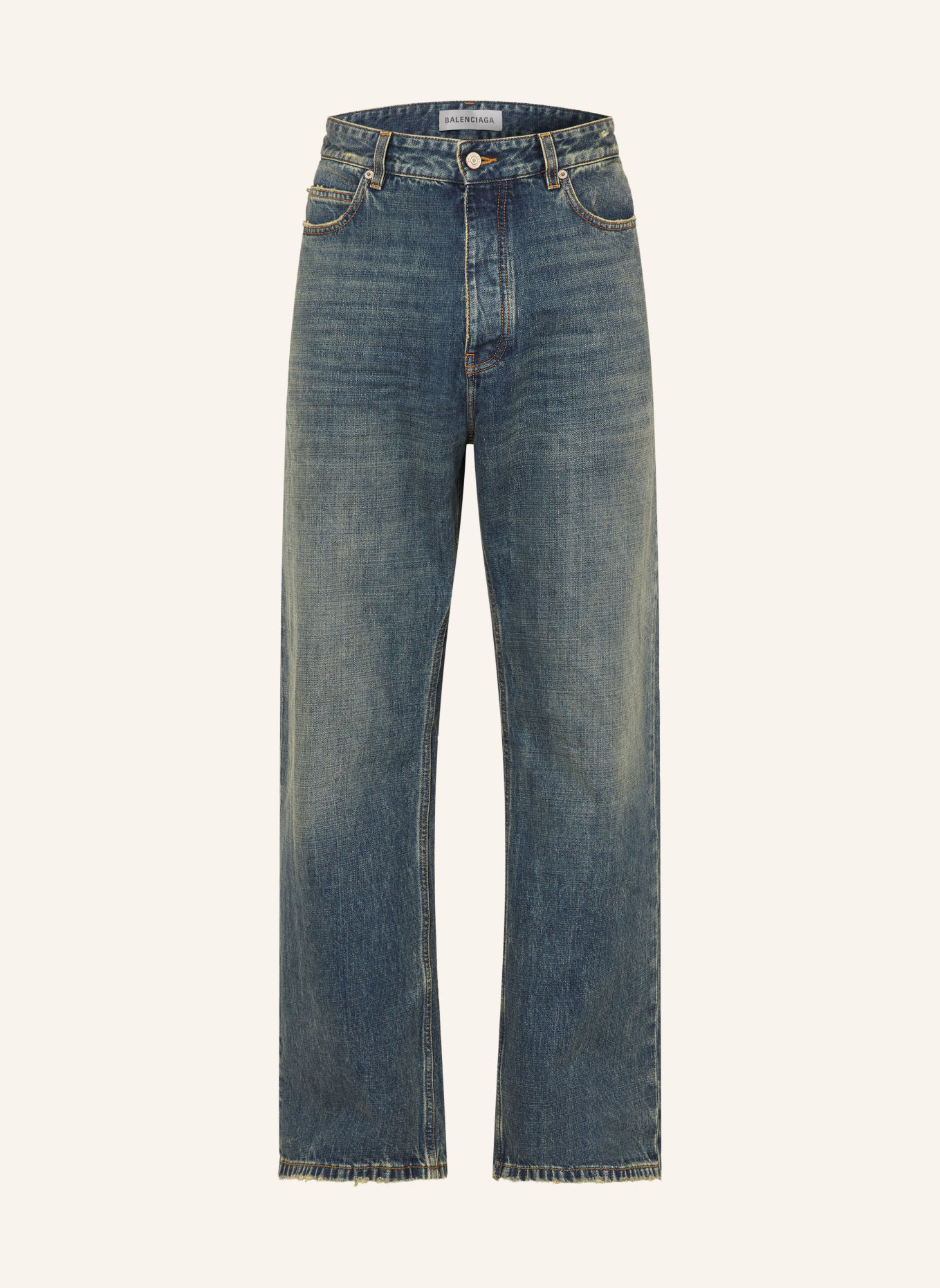BALENCIAGA Jeans Regular Fit: 4129 navy