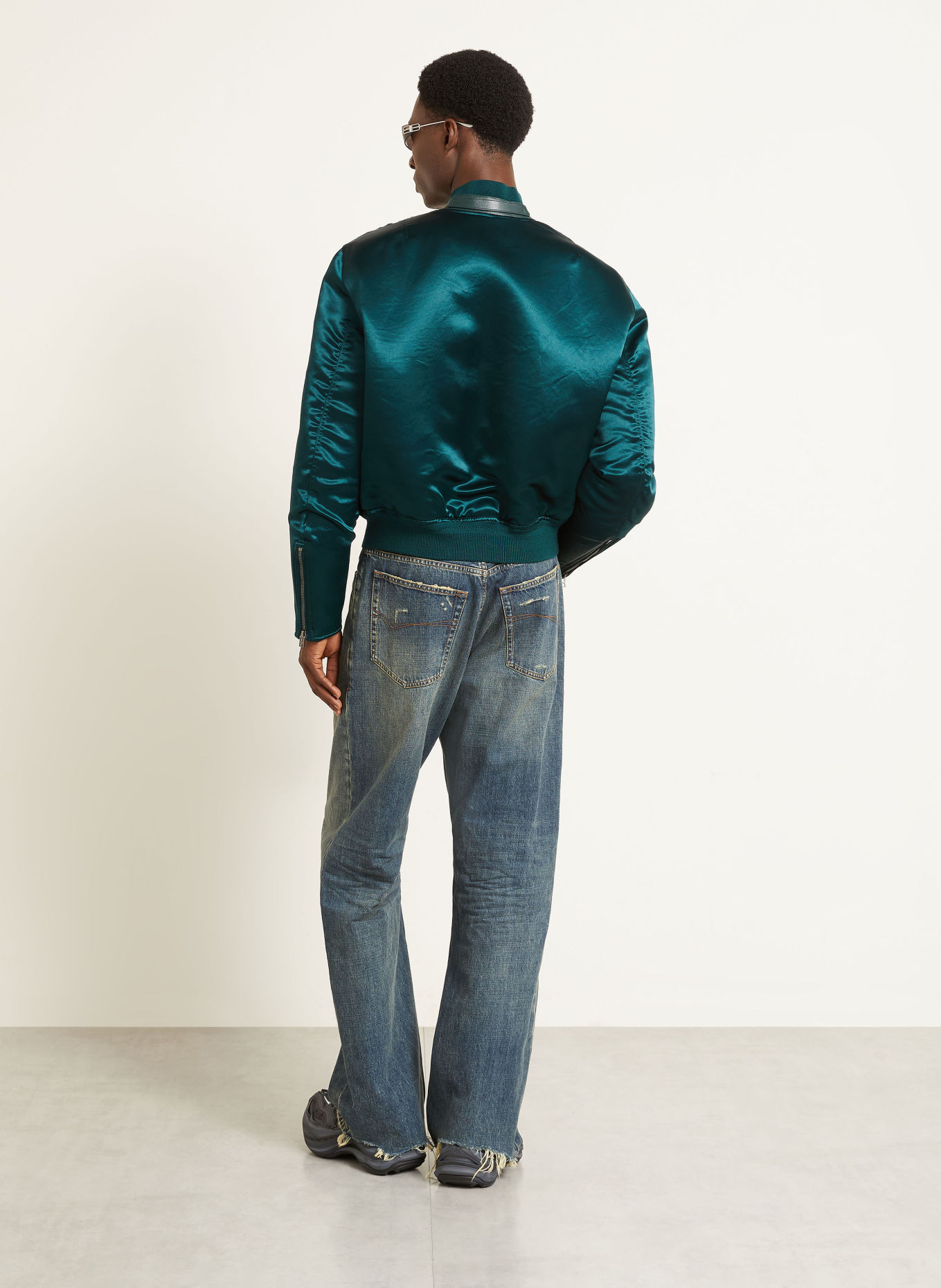 BALENCIAGA Jeans Regular Fit: 4129 navy