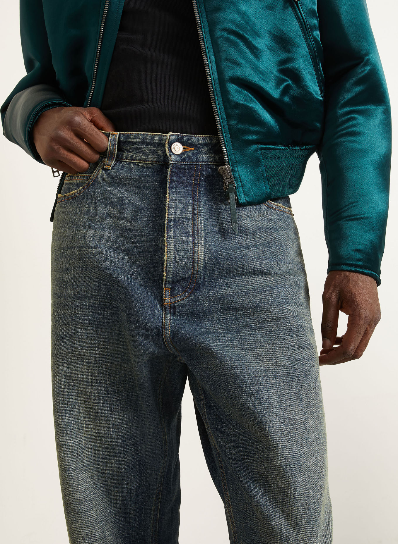 BALENCIAGA Jeans Regular Fit: 4129 navy