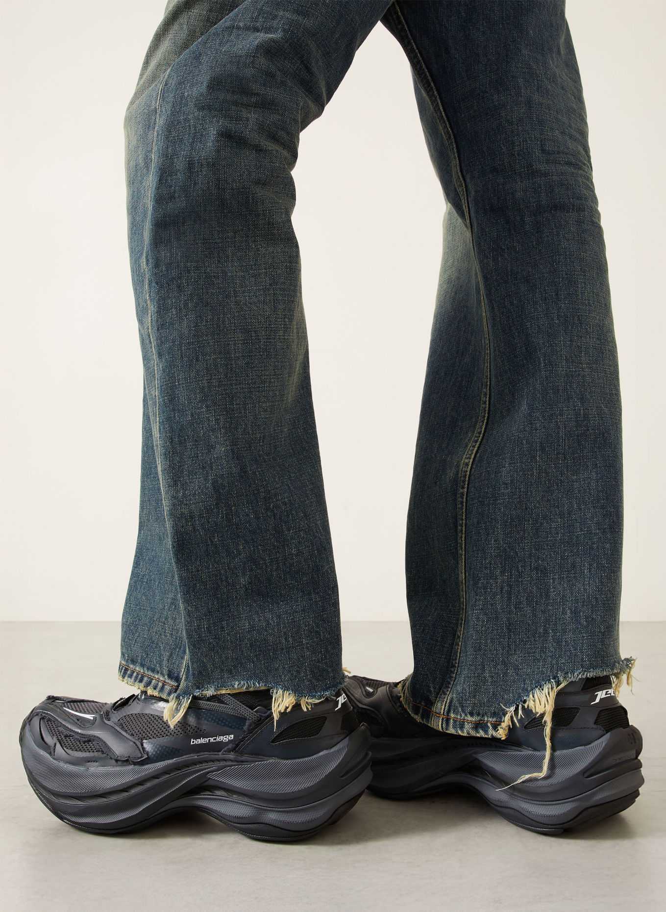 BALENCIAGA Jeans Regular Fit: 4129 navy