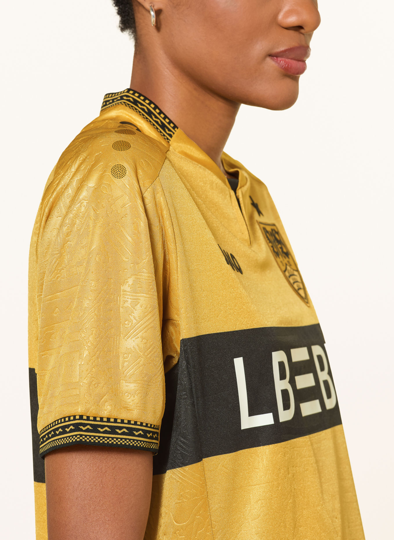 VfB Stuttgart Reserve-shirt VFB STUTTGART 26/27: GOUD / ZWART