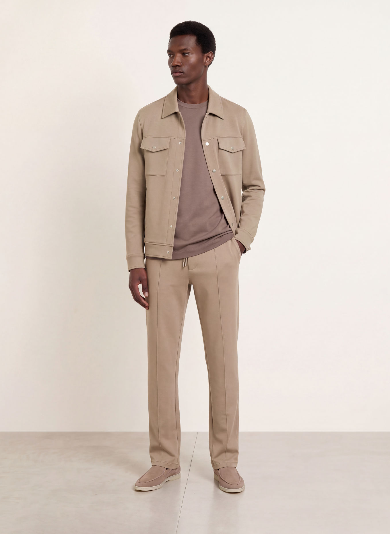 REISS Sweatpants FORM: TAUPE