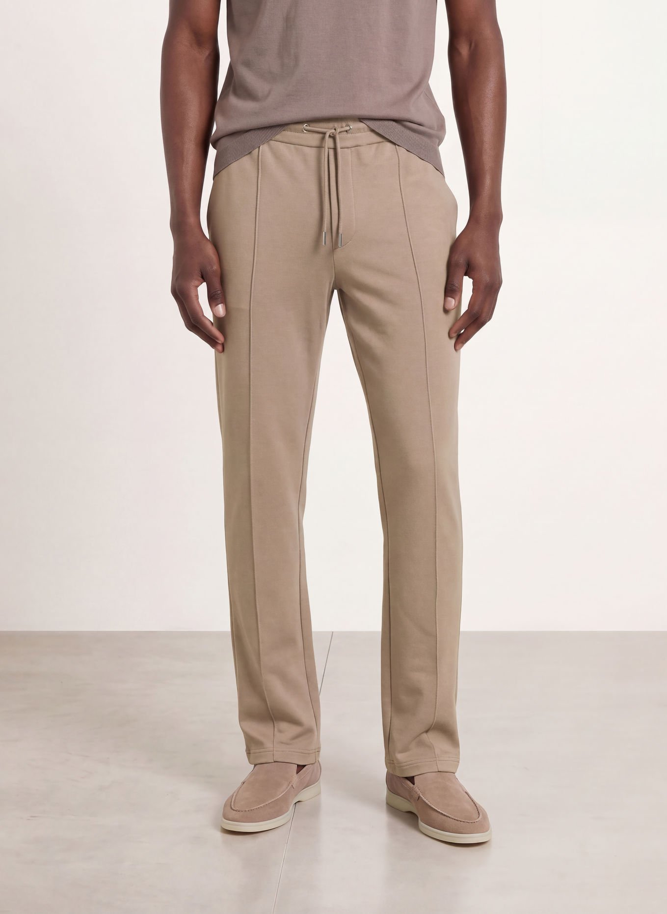 REISS Sweatpants FORM: TAUPE