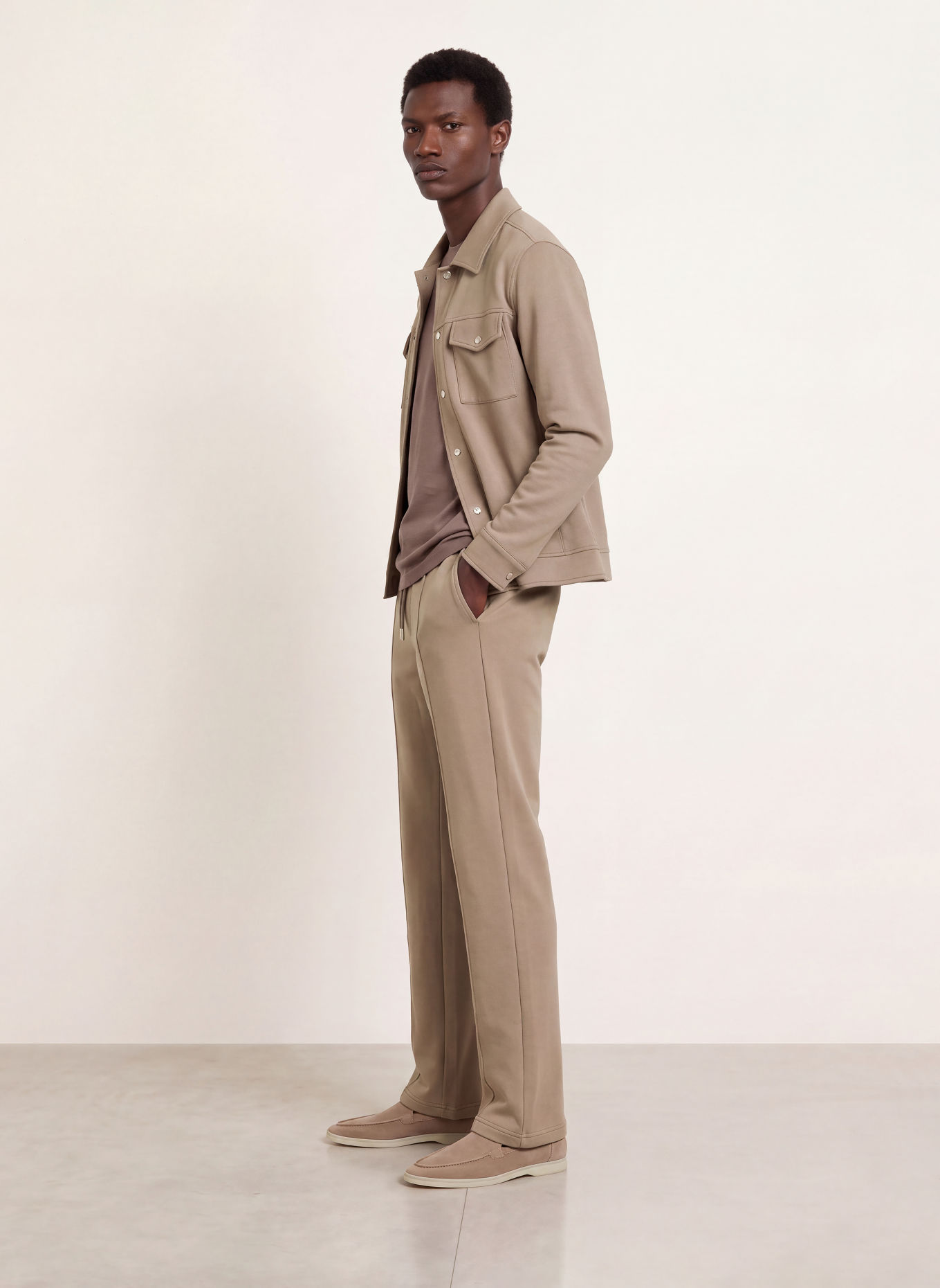 REISS Sweatpants FORM: TAUPE