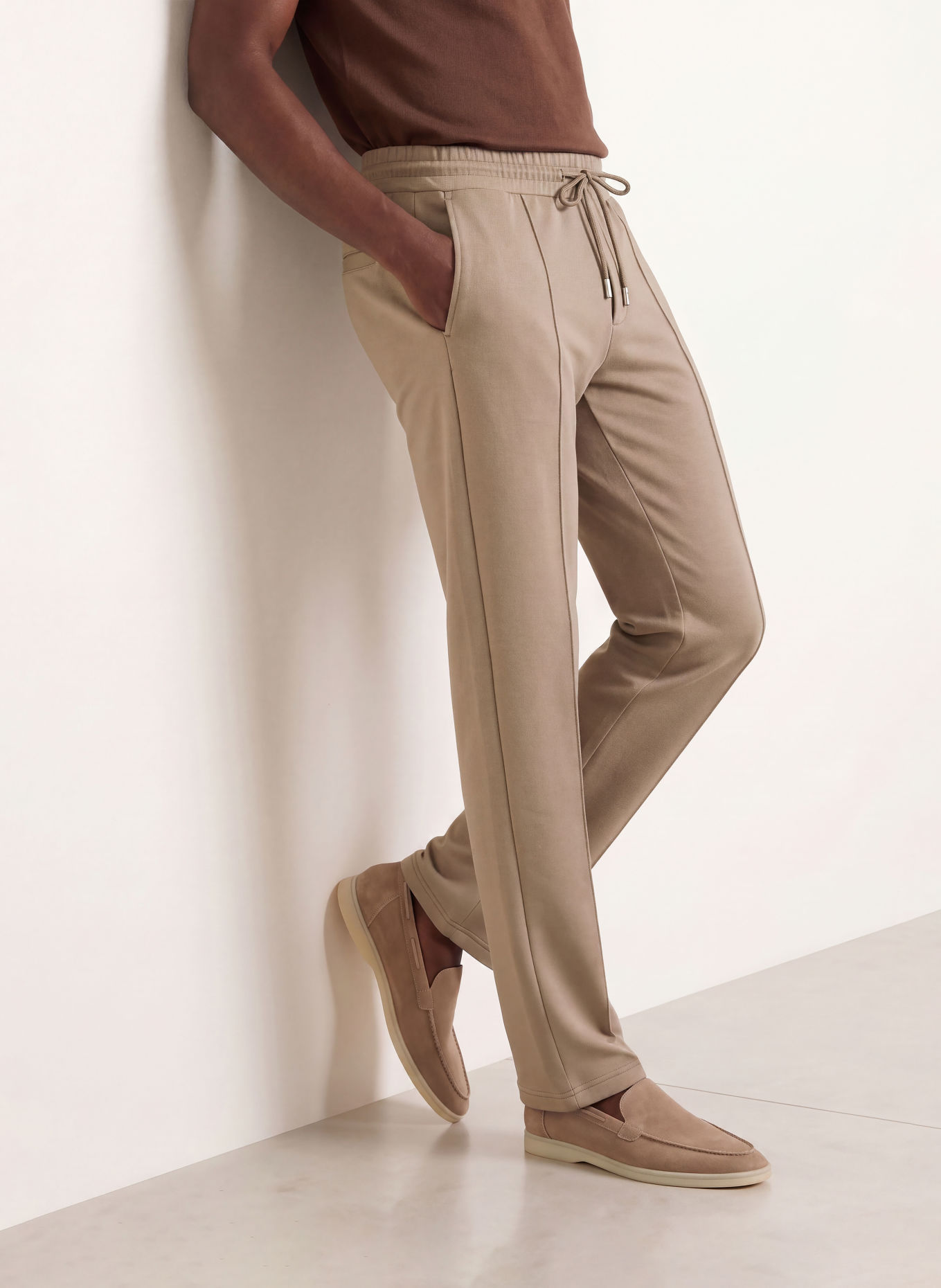 REISS Sweatpants FORM: TAUPE