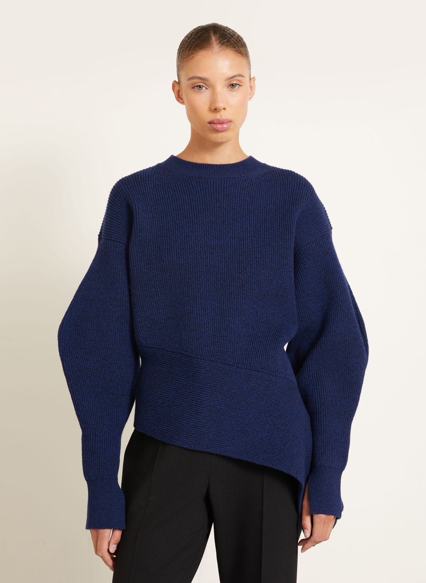 GIVENCHY Pullover: DUNKELBLAU