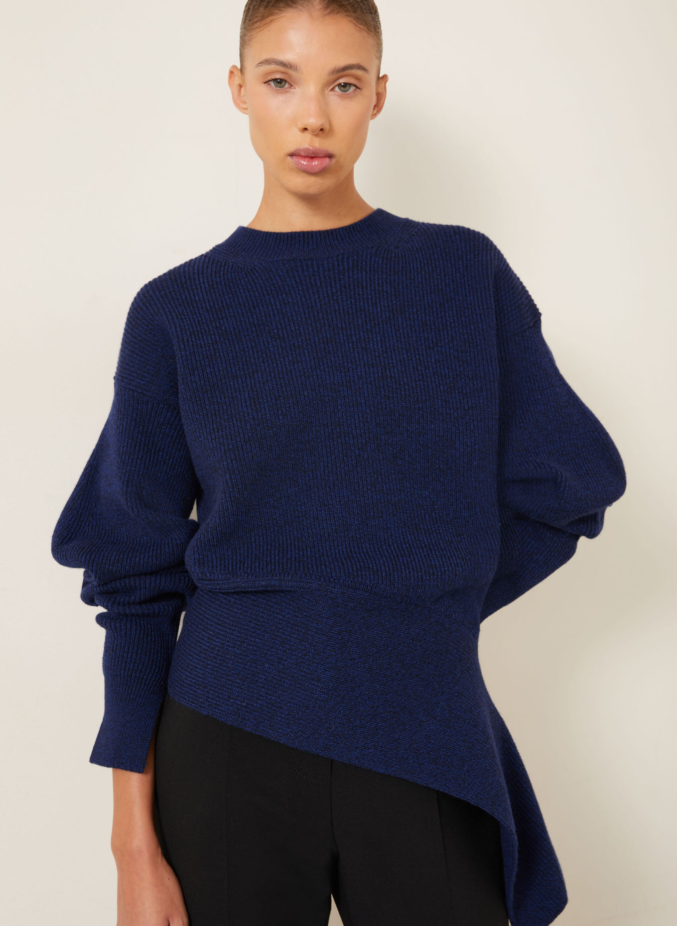 GIVENCHY Pullover: DUNKELBLAU
