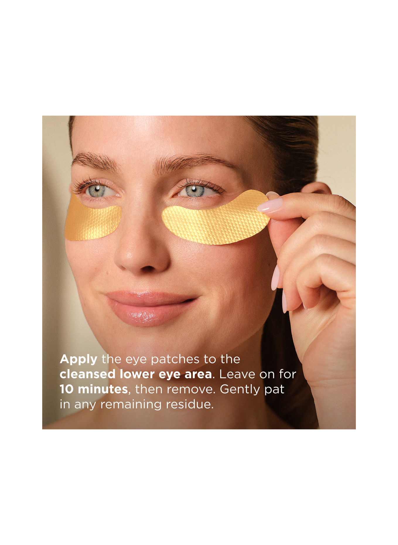 ANNEMARIE BÖRLIND EYE PATCHES GOLD