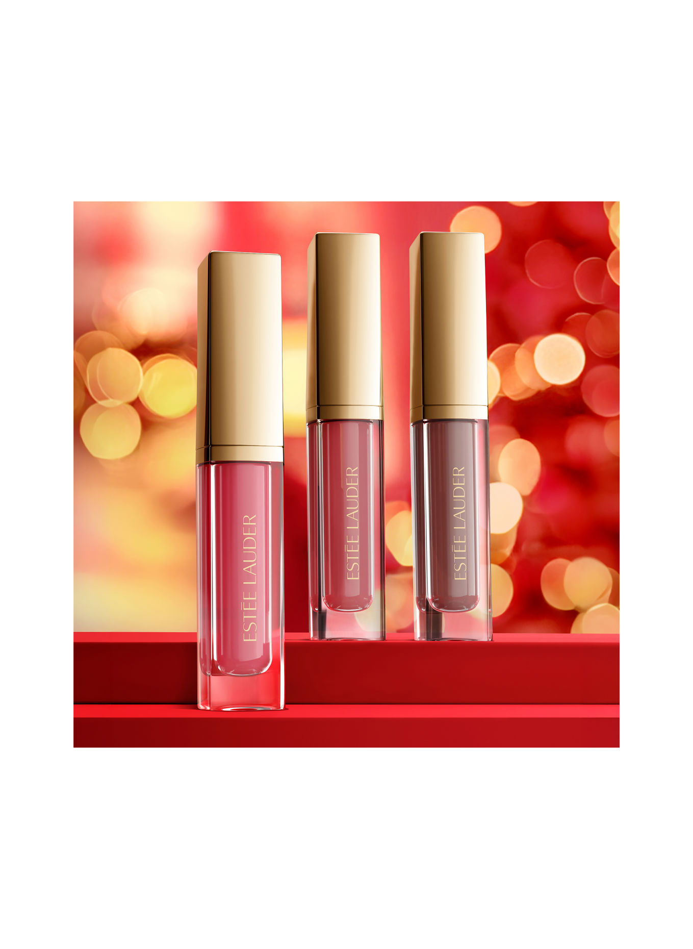 ESTÉE LAUDER SUITE KISSES GLOSSY POUT MINI LIP OIL TRIO