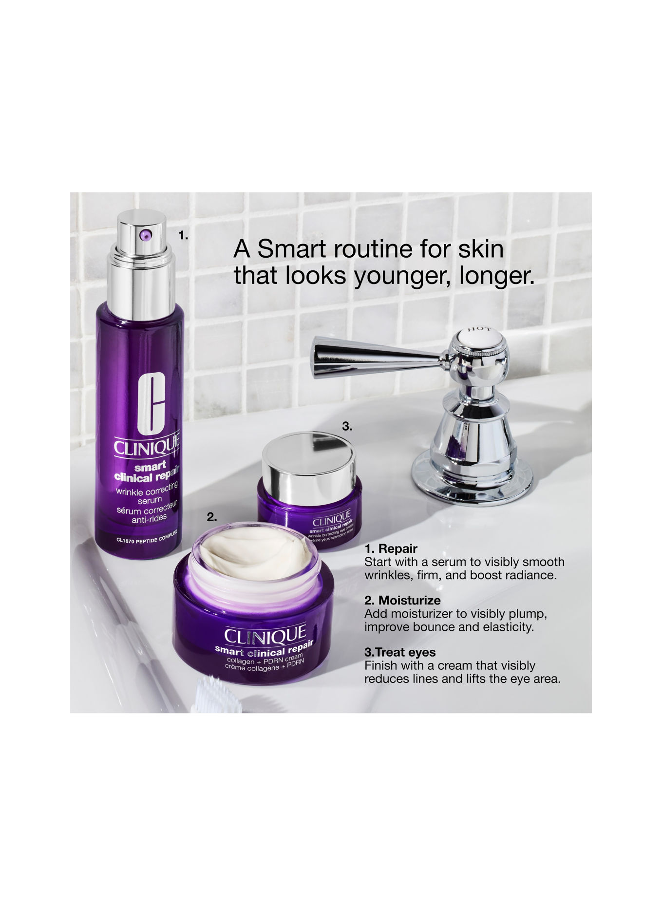 CLINIQUE SMART CLINICAL REPAIR COLLAGEN + PDRN CREAM