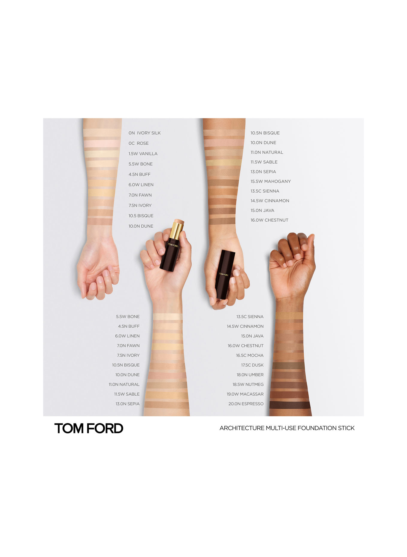 TOM FORD BEAUTY ARCHITECTURE SOFT MATTE FOUNDATION STICK