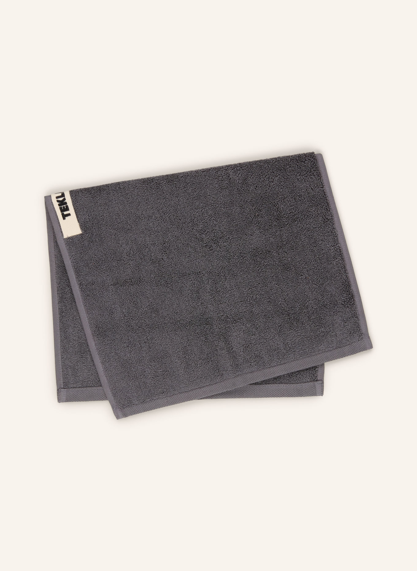 TEKLA Serviette invité: GRIS FONCÉ