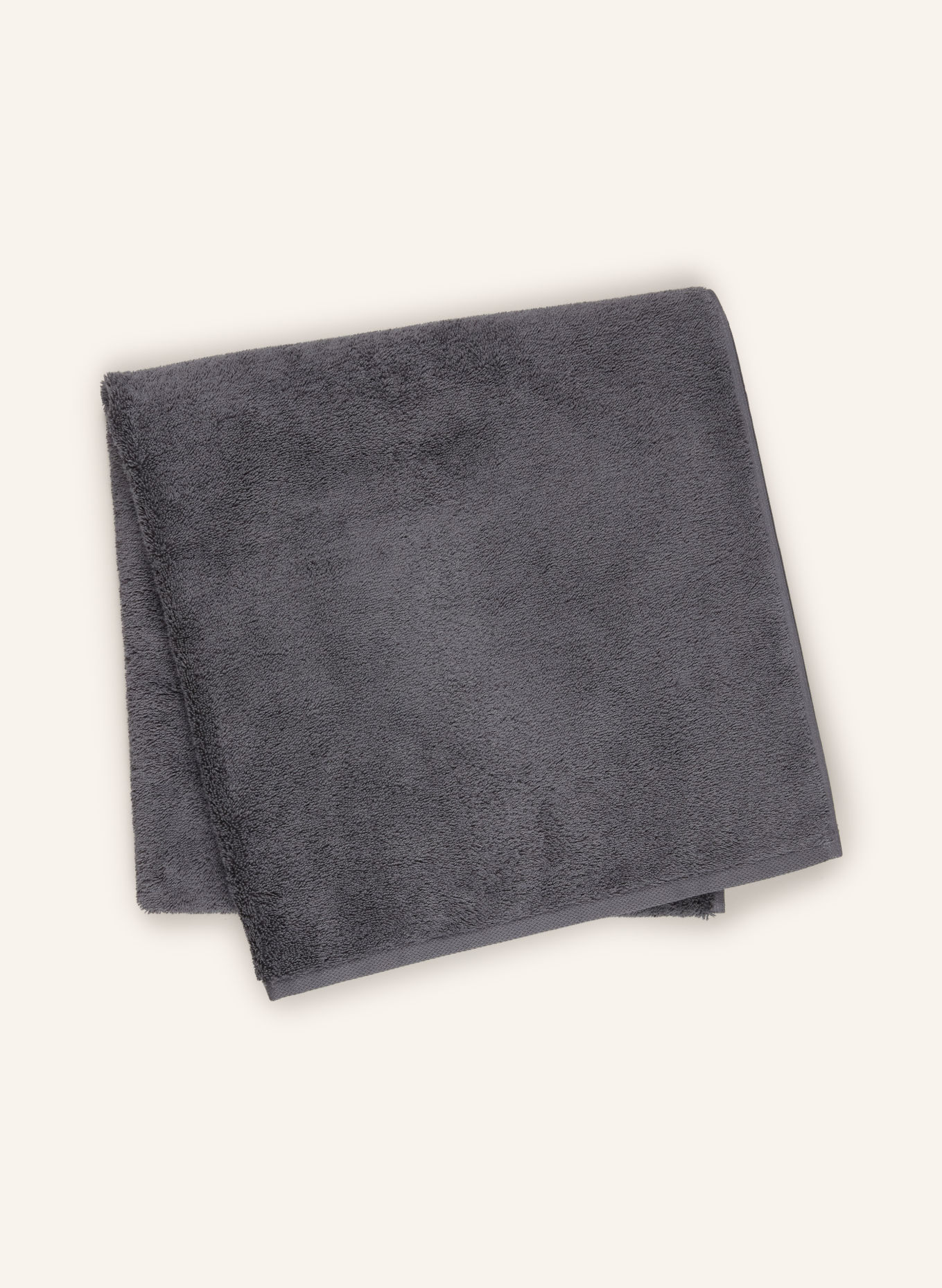 TEKLA Serviette de douche: GRIS FONCÉ
