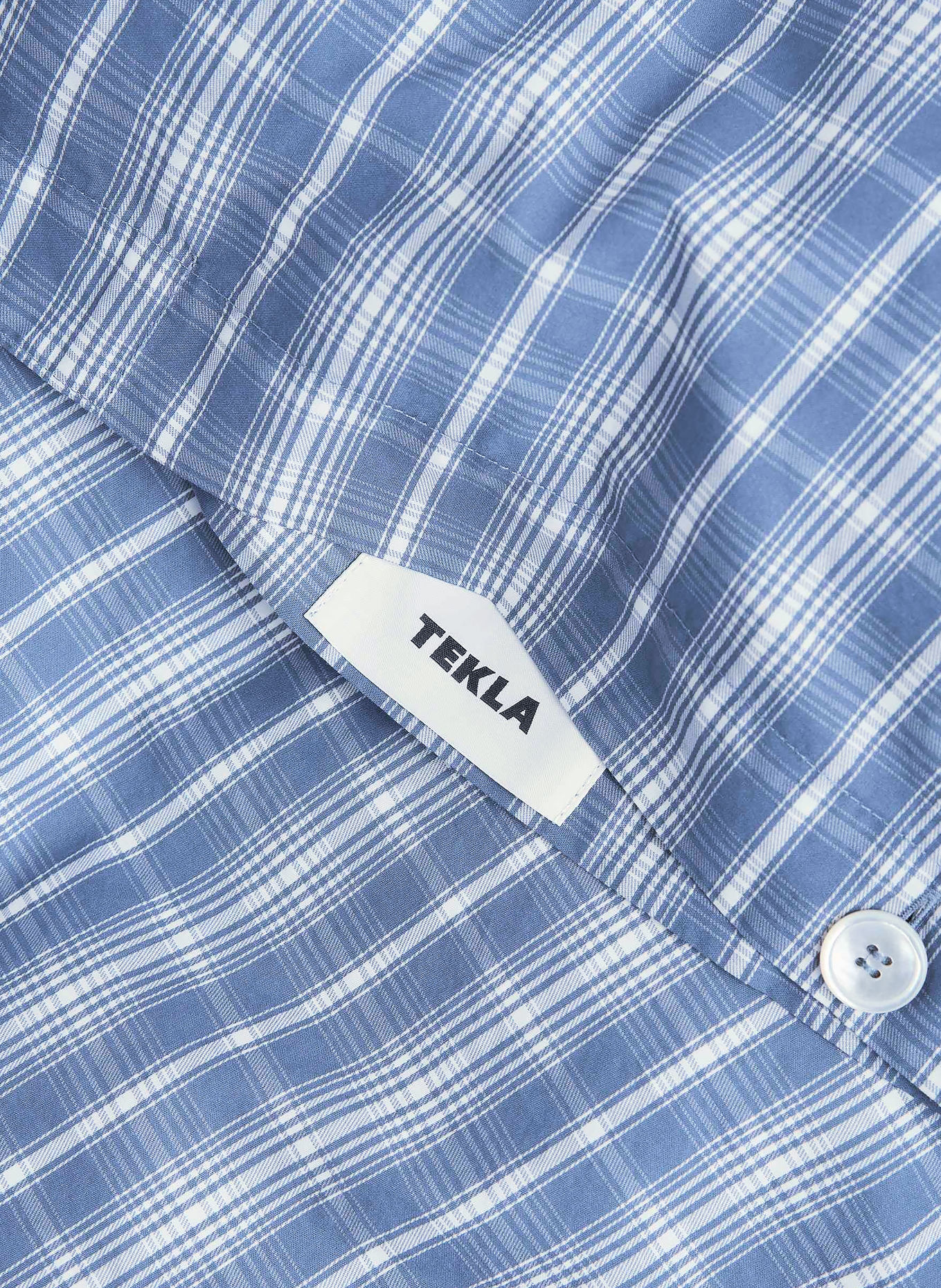 TEKLA Bettbezug: BLAU / HELLBLAU / DUNKELBLAU