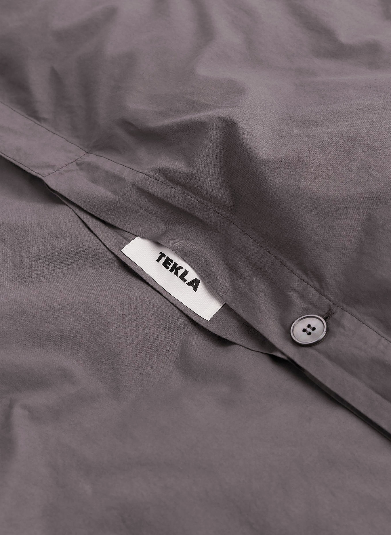 TEKLA Duvet cover: DARK GRAY