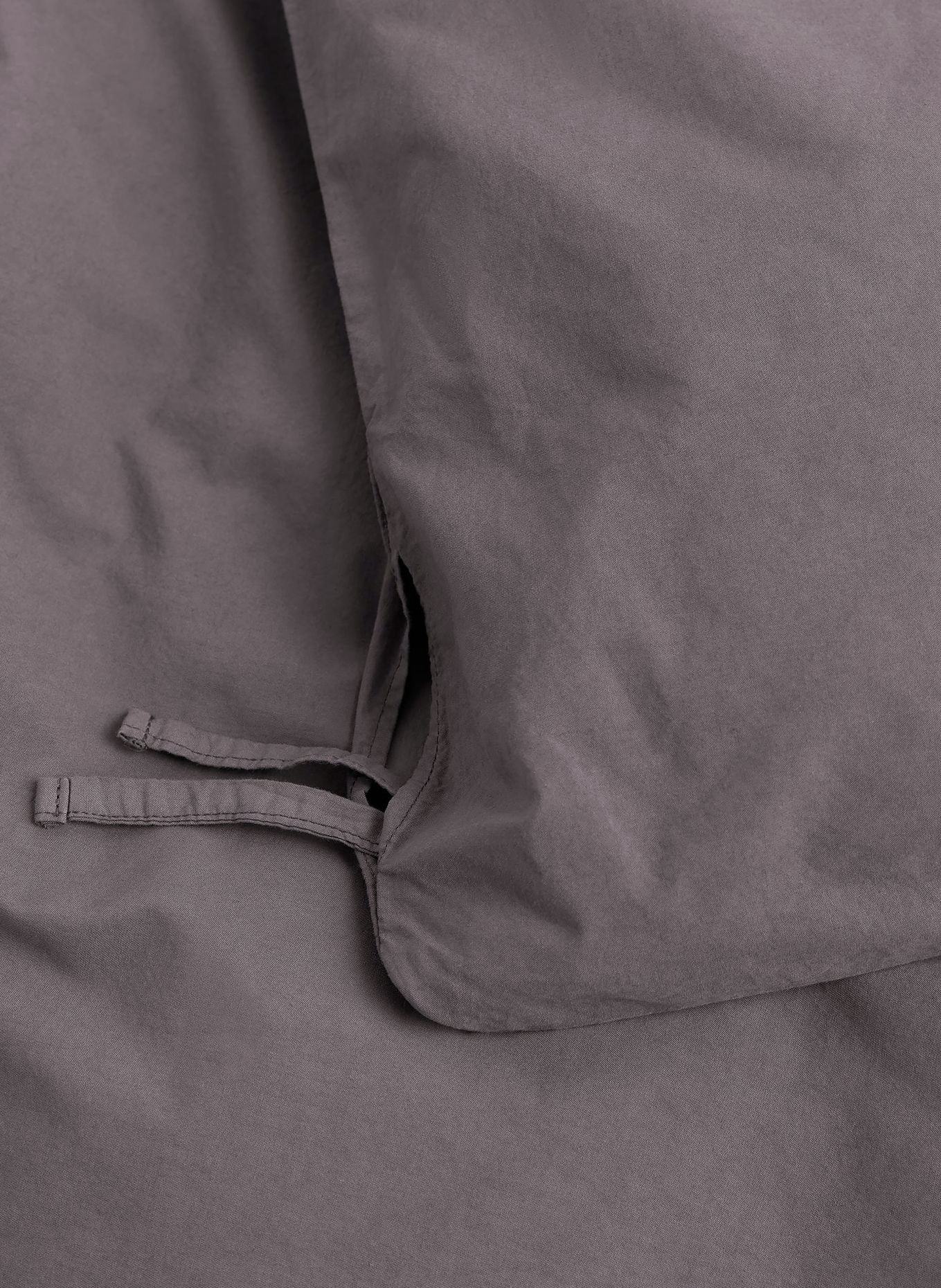 TEKLA Duvet cover: DARK GRAY