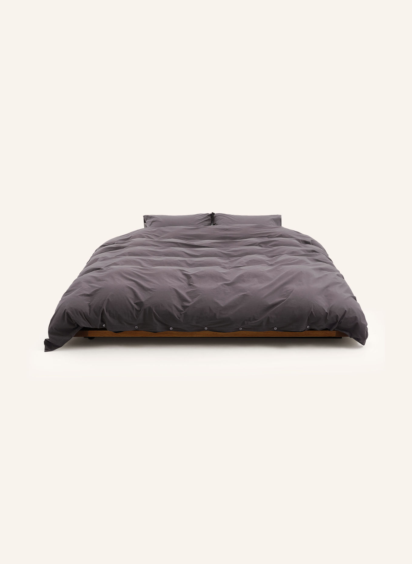TEKLA Duvet cover: DARK GRAY
