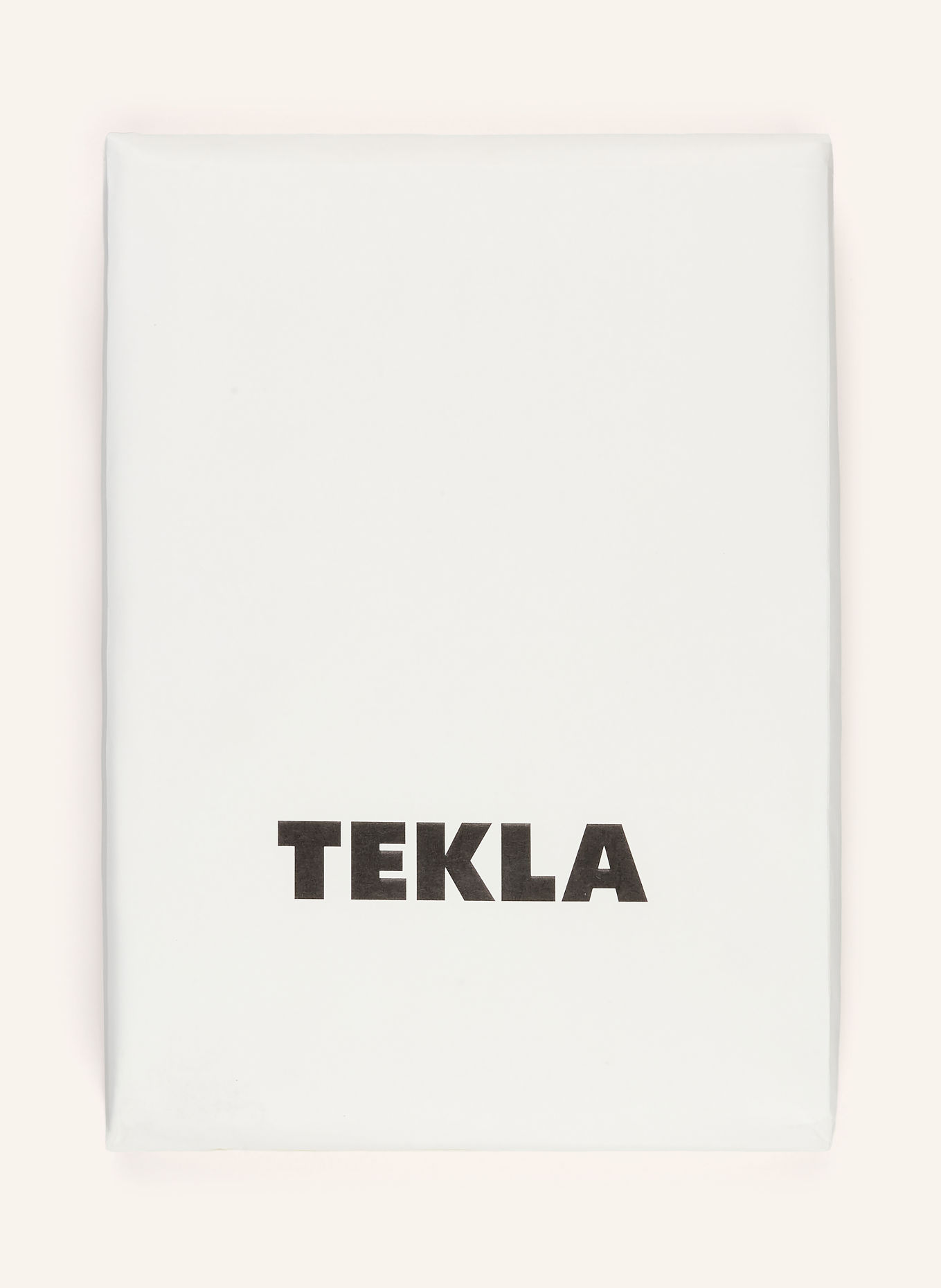 TEKLA Bettbezug: GRAU / SCHWARZ