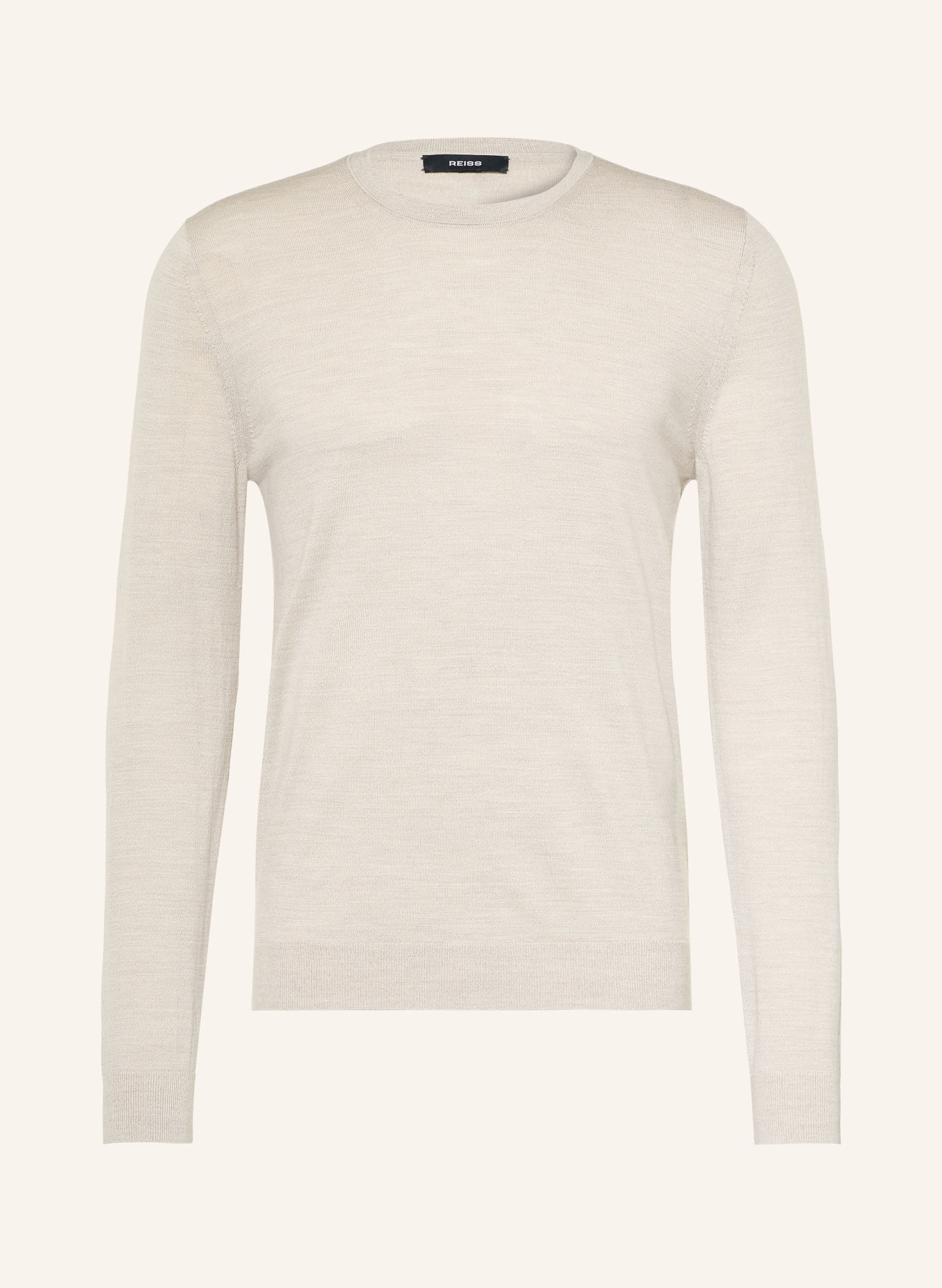 REISS WESSEX Sweater: LIGHT GRAY