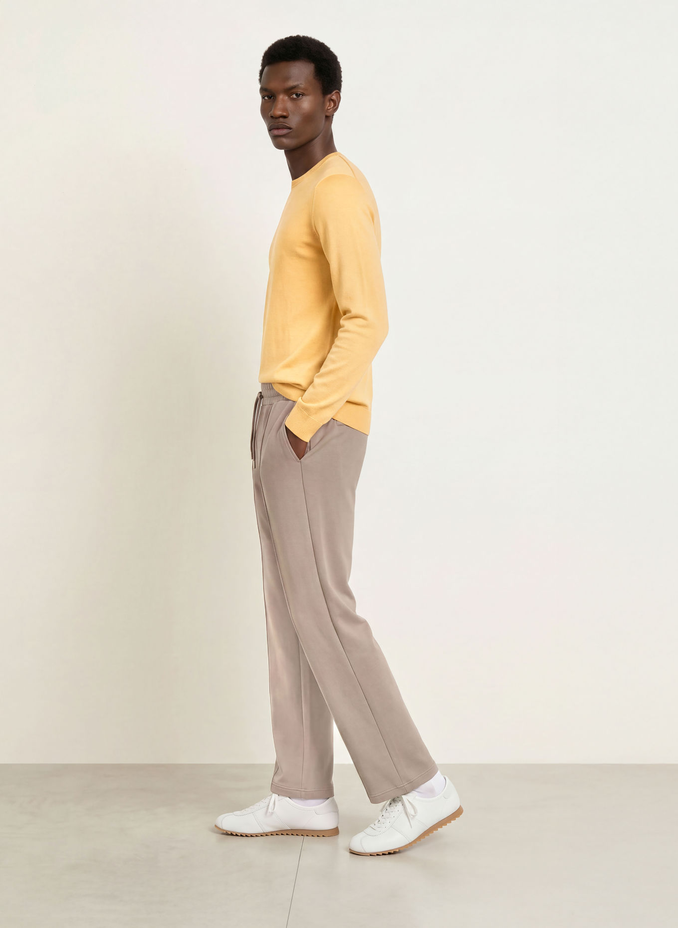 REISS Pullover WESSEX: GELB
