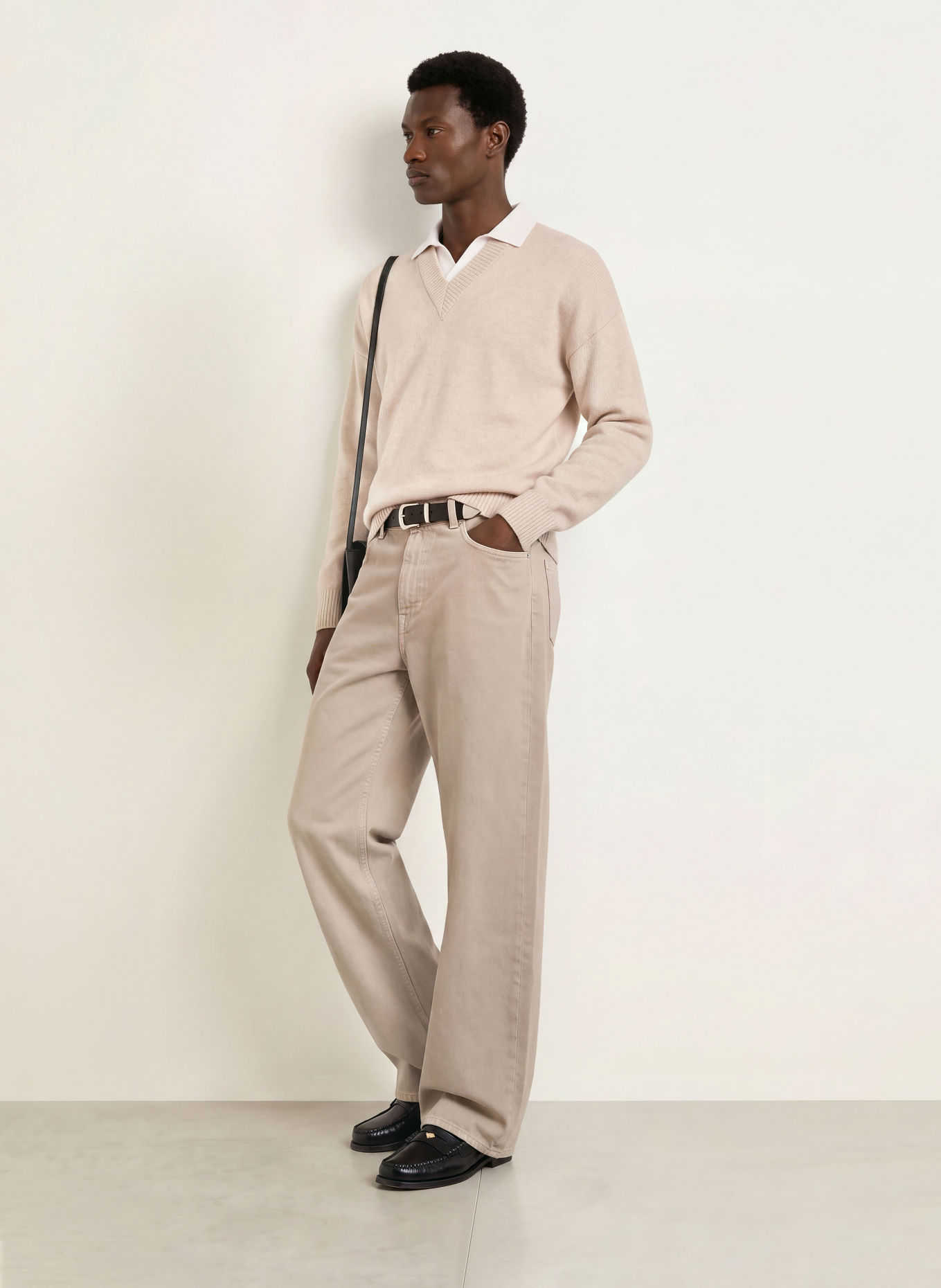 REISS COREY Sweater: BEIGE