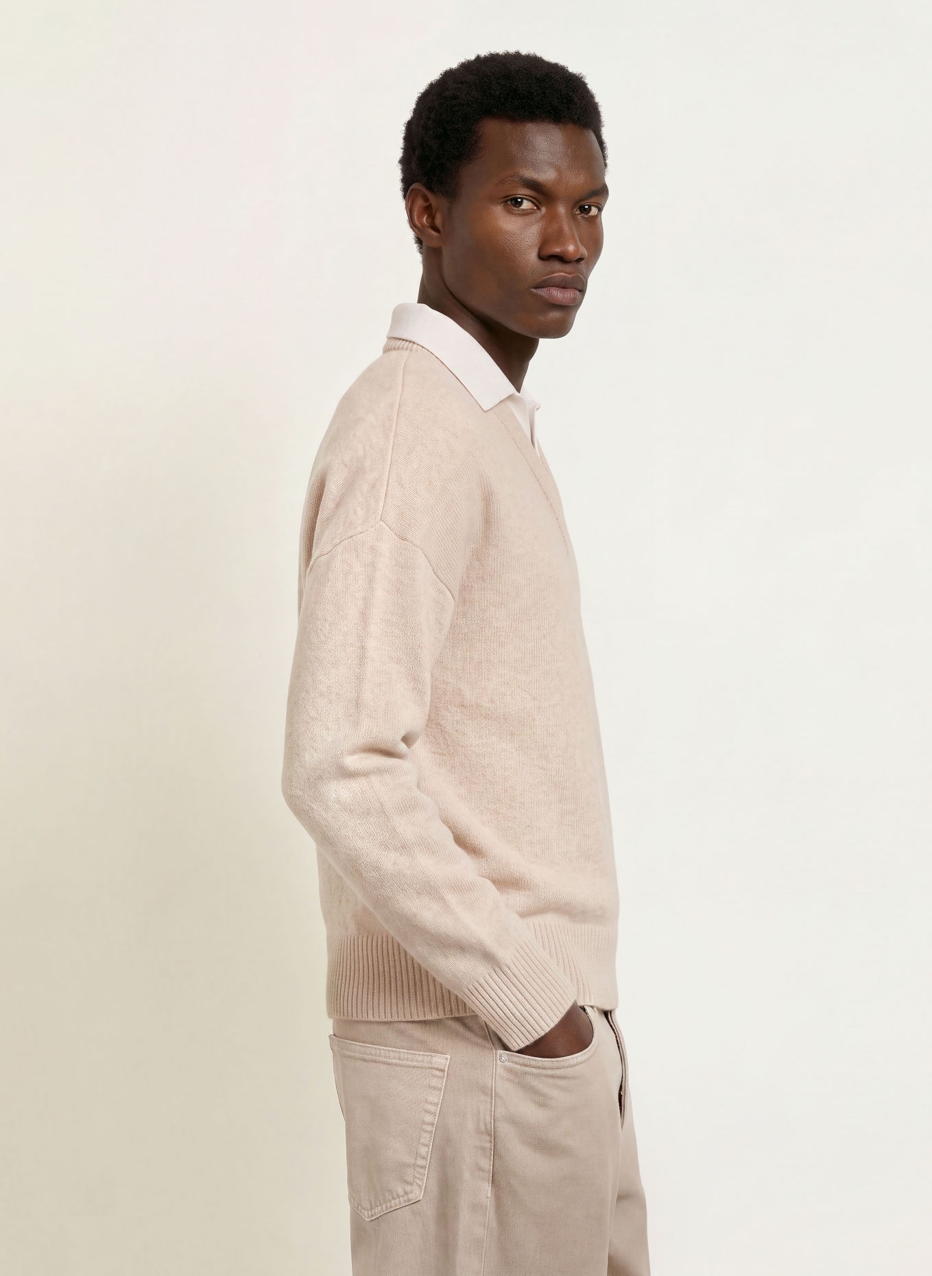 REISS COREY Sweater: BEIGE