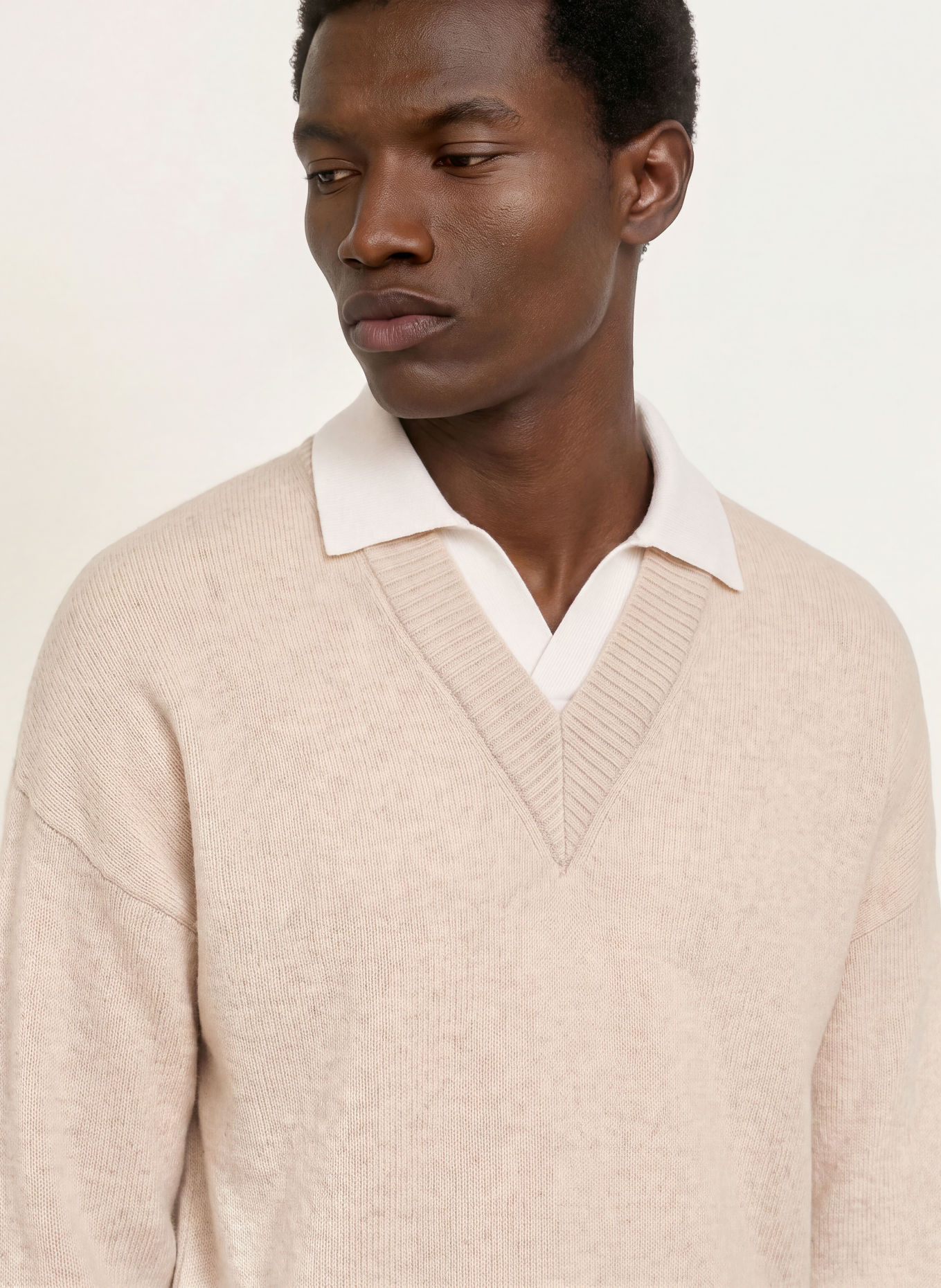 REISS COREY Sweater: BEIGE