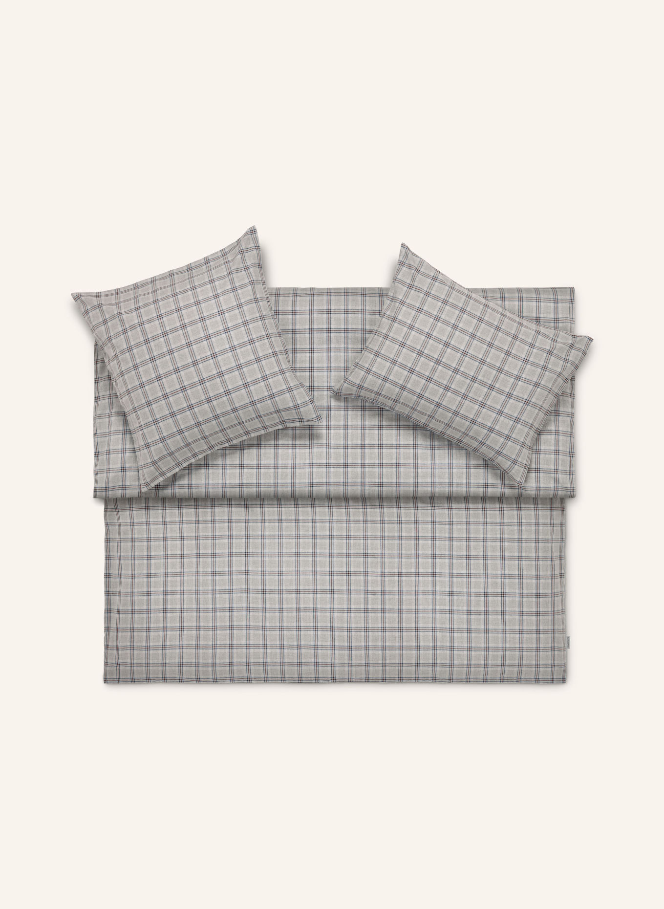 SCHLOSSBERG GIAN Bed linens: GRAY / DARK GRAY