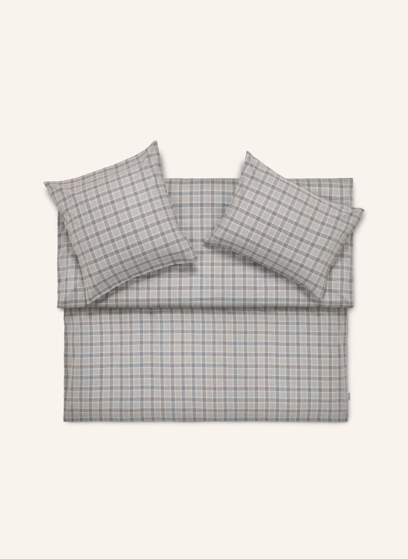 SCHLOSSBERG GIAN Bed linens: GRAY / DARK GRAY
