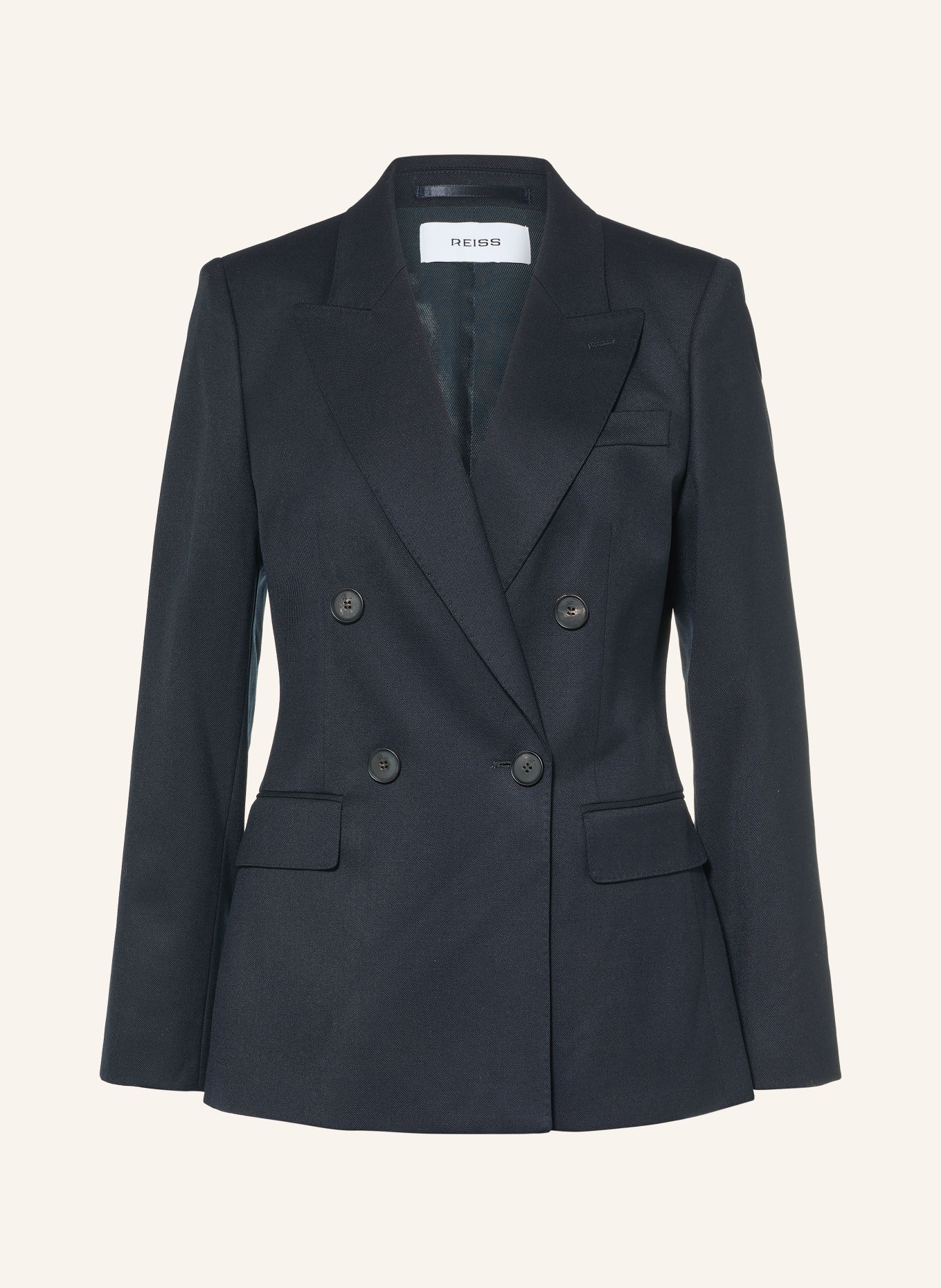 REISS Blazer SOLENE: DONKERBLAUW