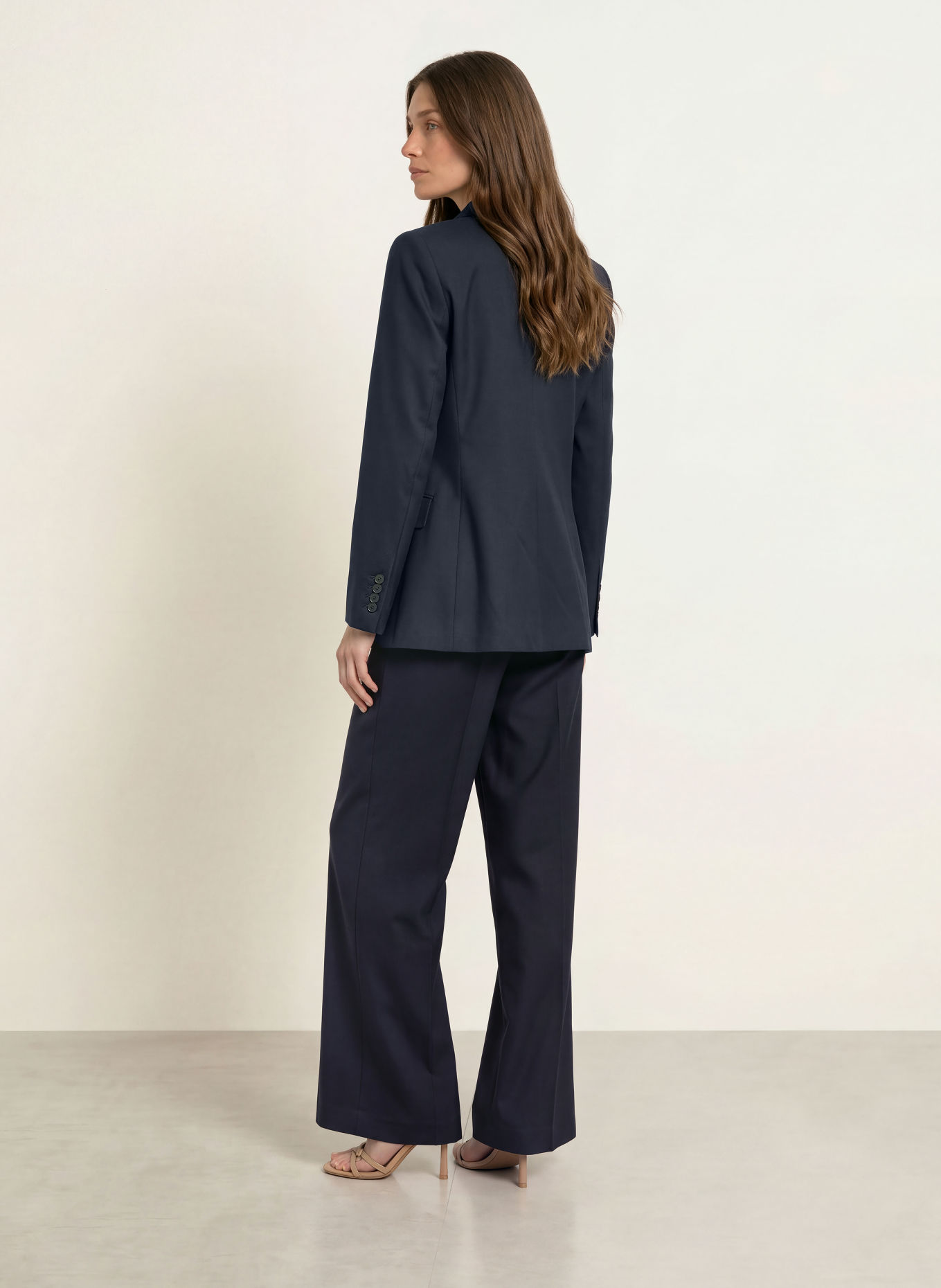 REISS Blazer SOLENE: DONKERBLAUW