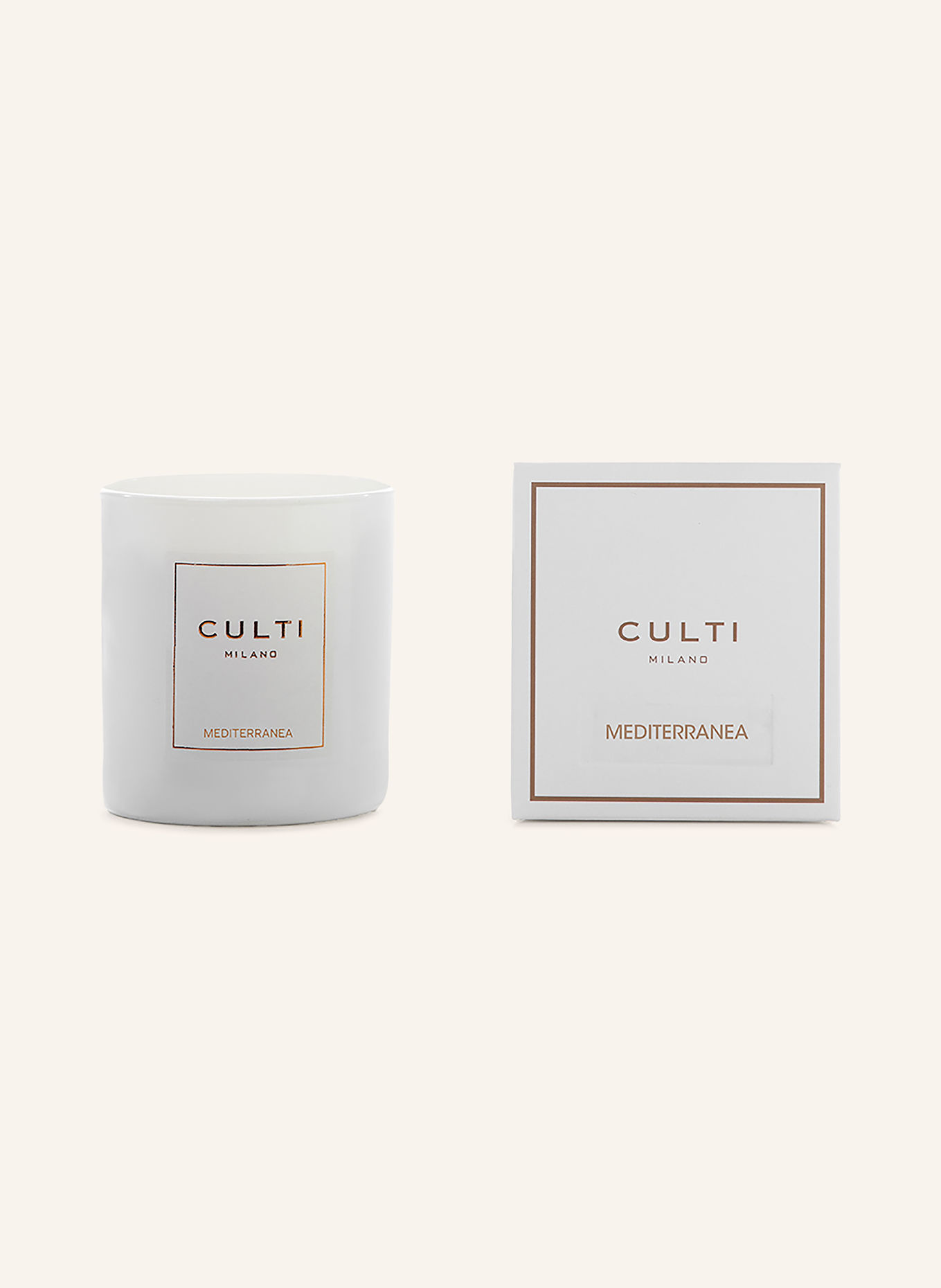 CULTI Duftkerze MEDITERRANEA: WEISS
