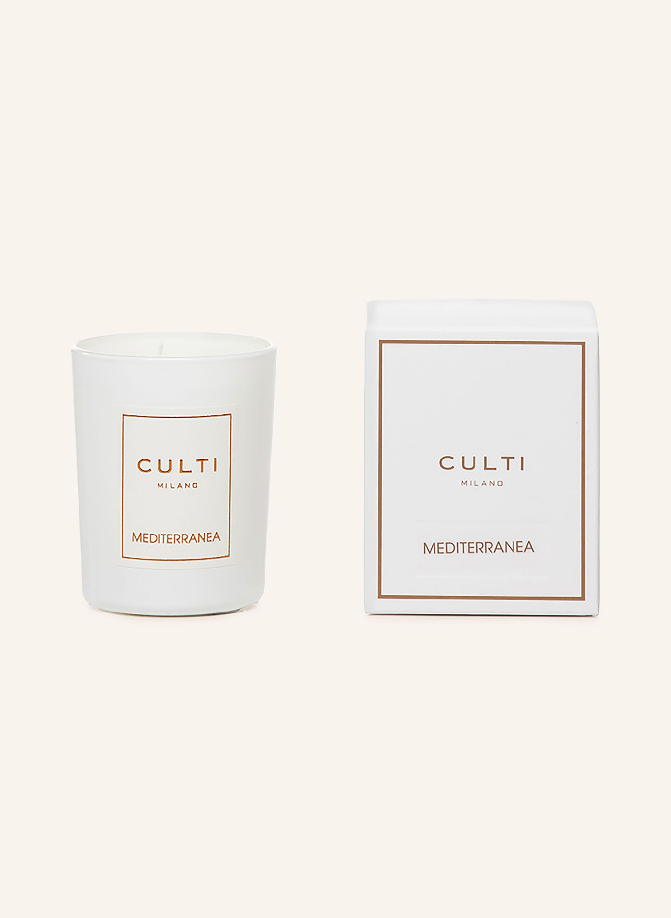 CULTI Duftkerze MEDITERRANEA: WEISS