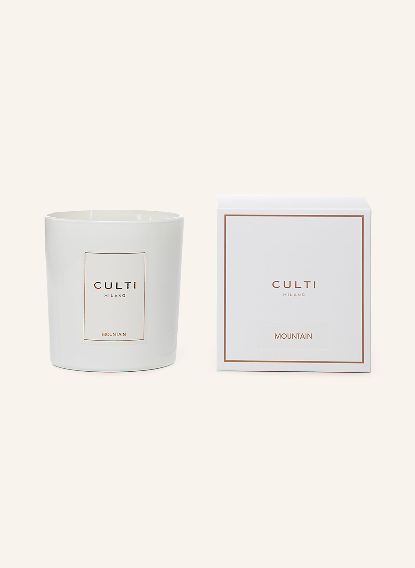 CULTI Doftljus MOUNTAIN: VIT