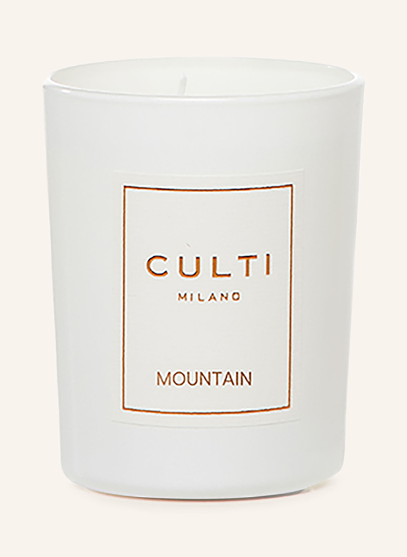 CULTI Duftkerze MOUNTAIN: WEISS